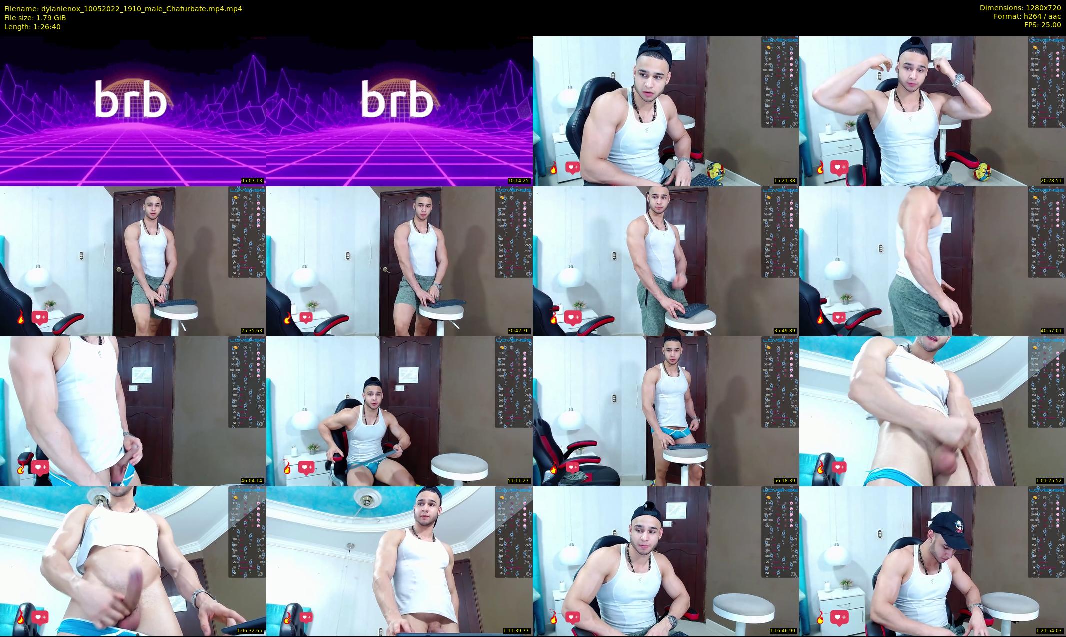 dylanlenox — 87 minute Chaturbate male cam show recording, 720p, May 10, 2022