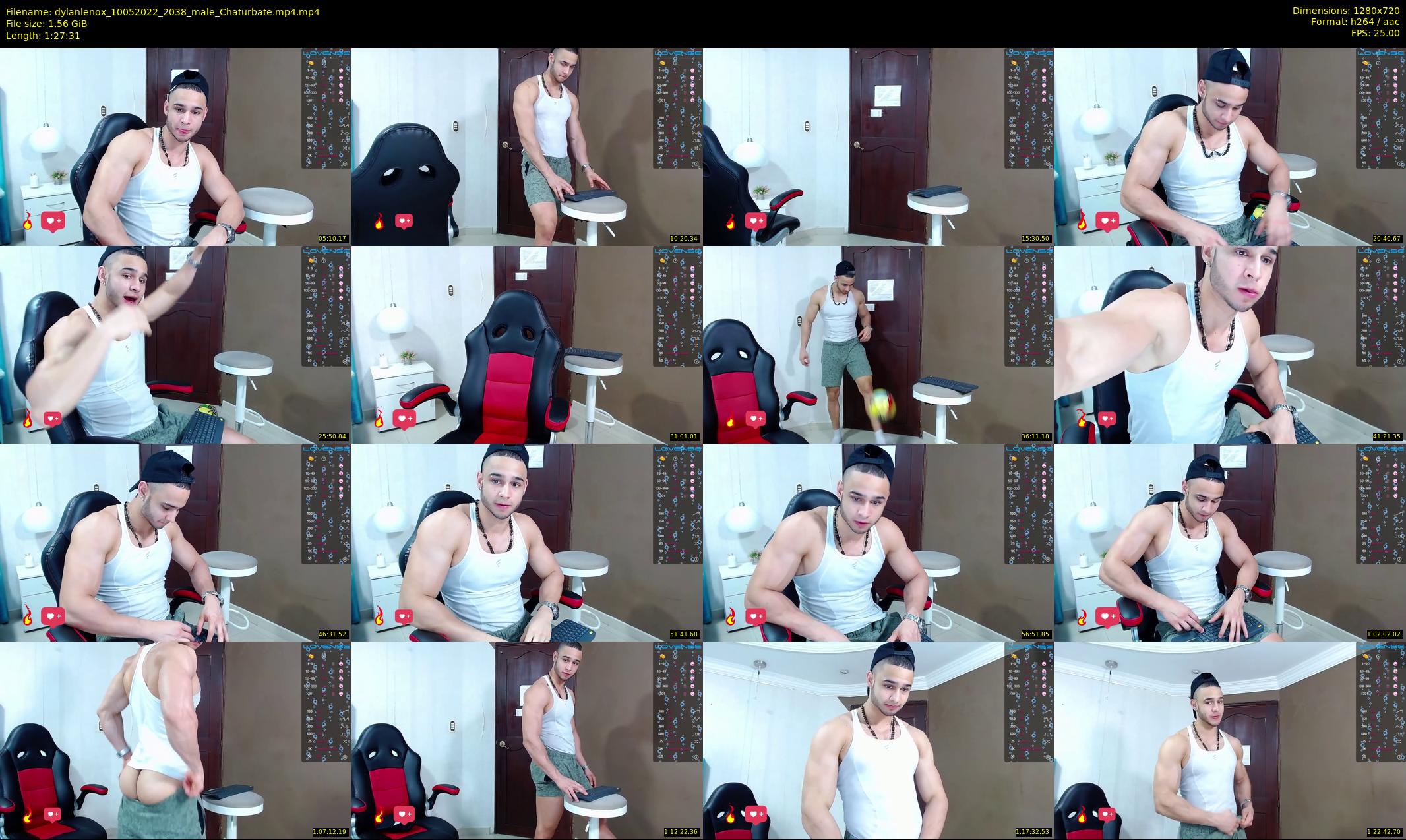 dylanlenox — 88 minute Chaturbate male cam show recording, 720p, May 10, 2022