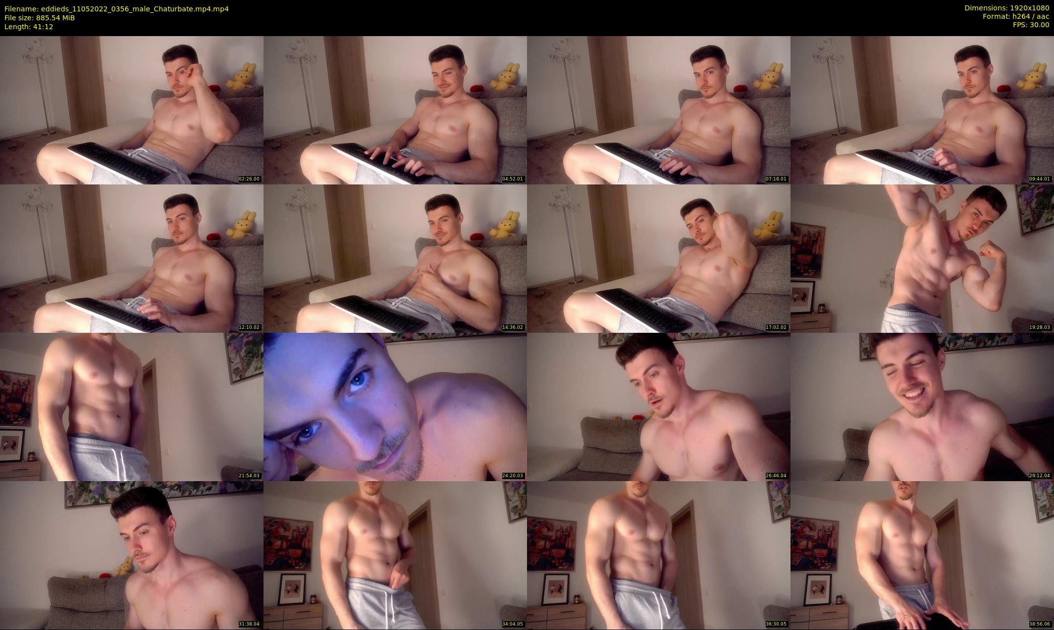 eddieds — 42 minute Chaturbate male cam show recording, 1080p, May 11, 2022