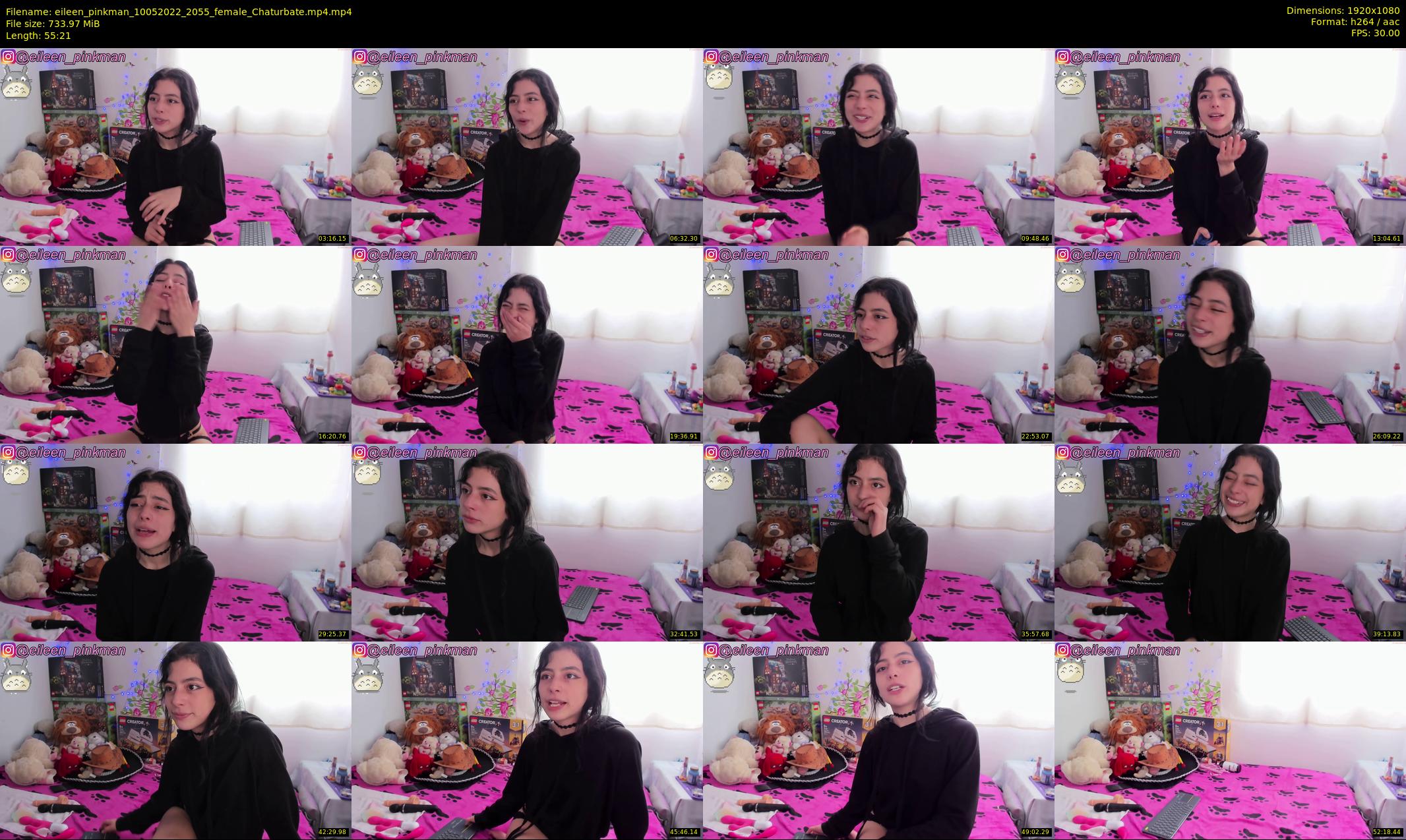 eileen_pinkman — 56 minute Chaturbate female cam show recording, 1080p, May 10, 2022