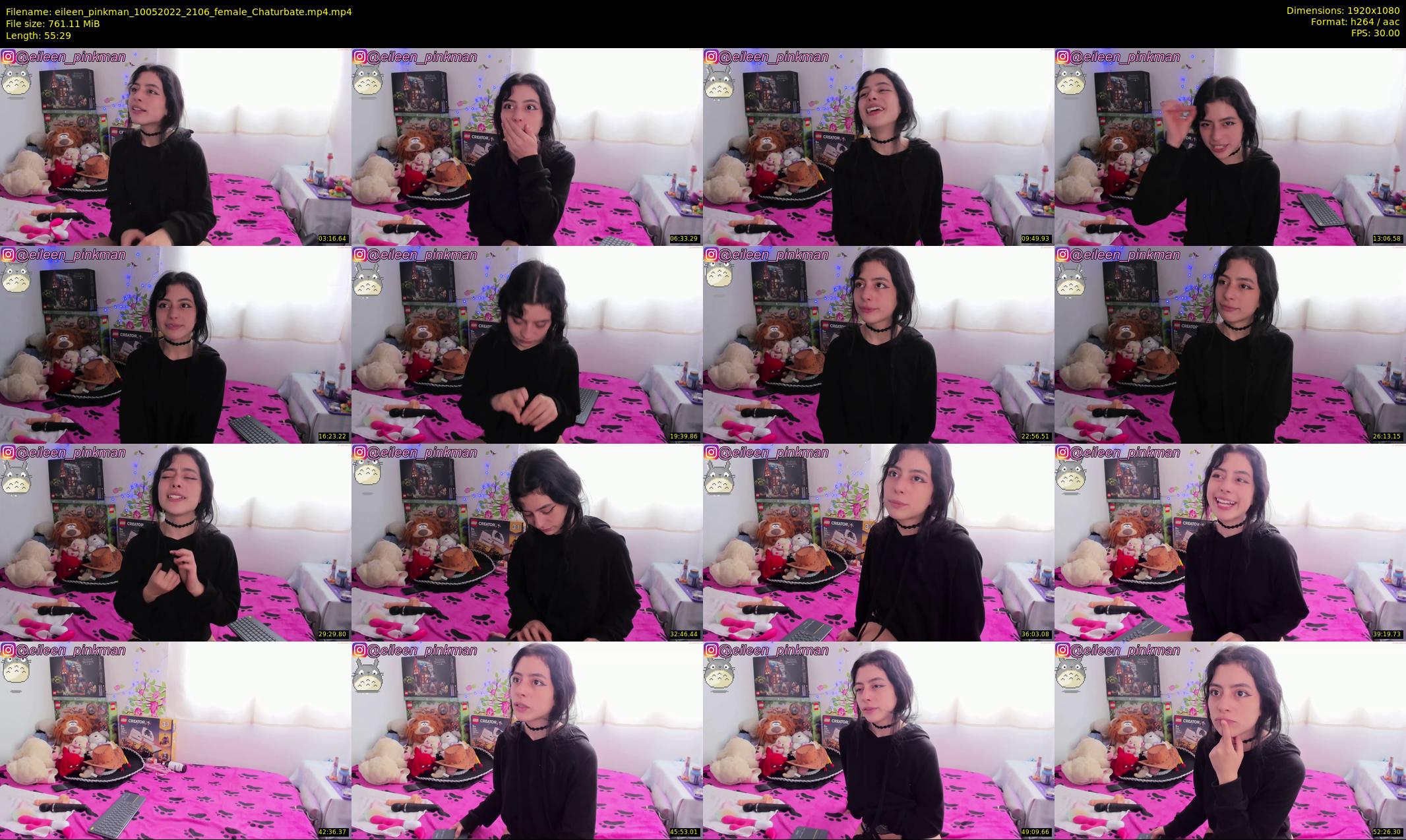 eileen_pinkman — 56 minute Chaturbate female cam show recording, 1080p, May 10, 2022