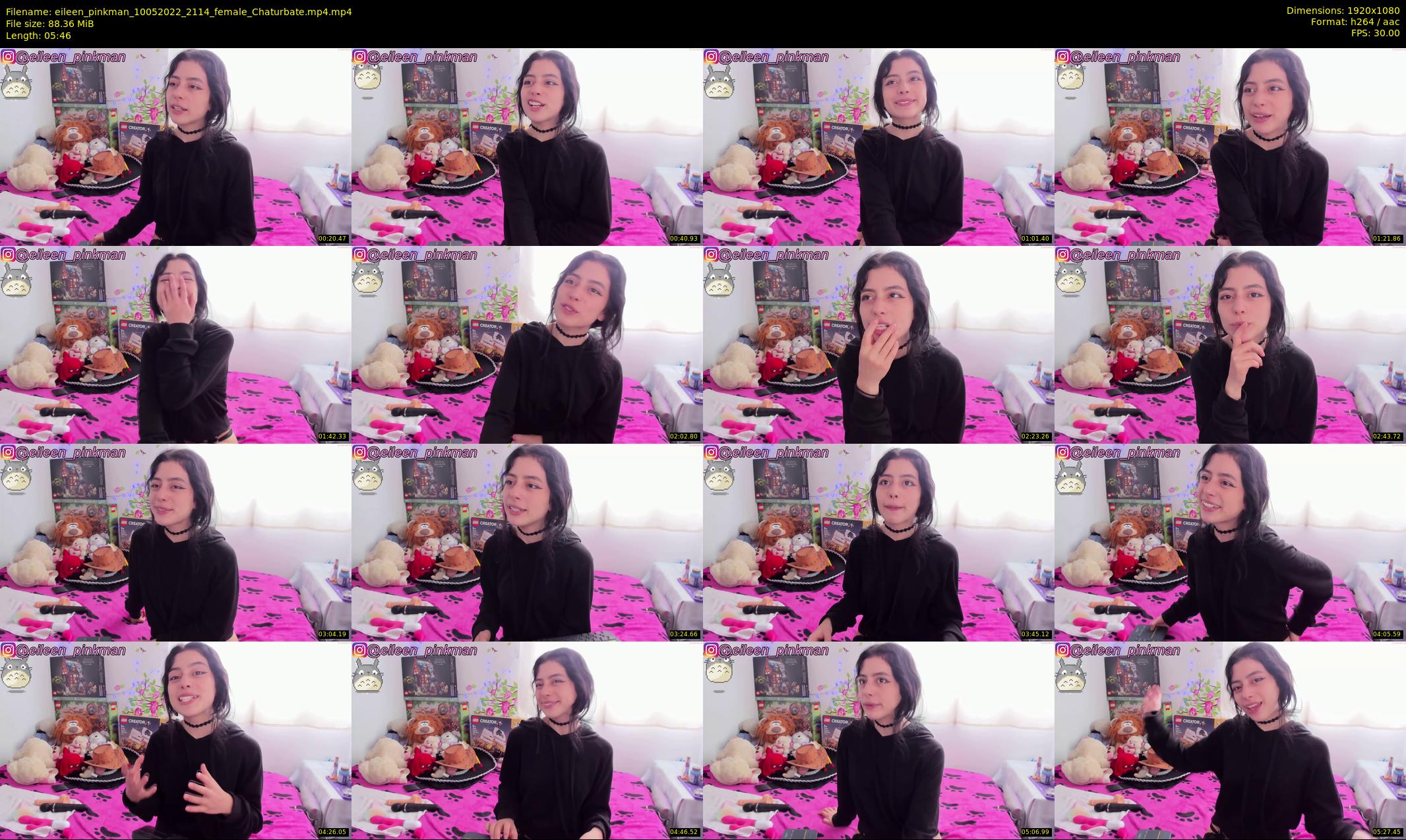 eileen_pinkman — 6 minute Chaturbate female cam show recording, 1080p, May 10, 2022