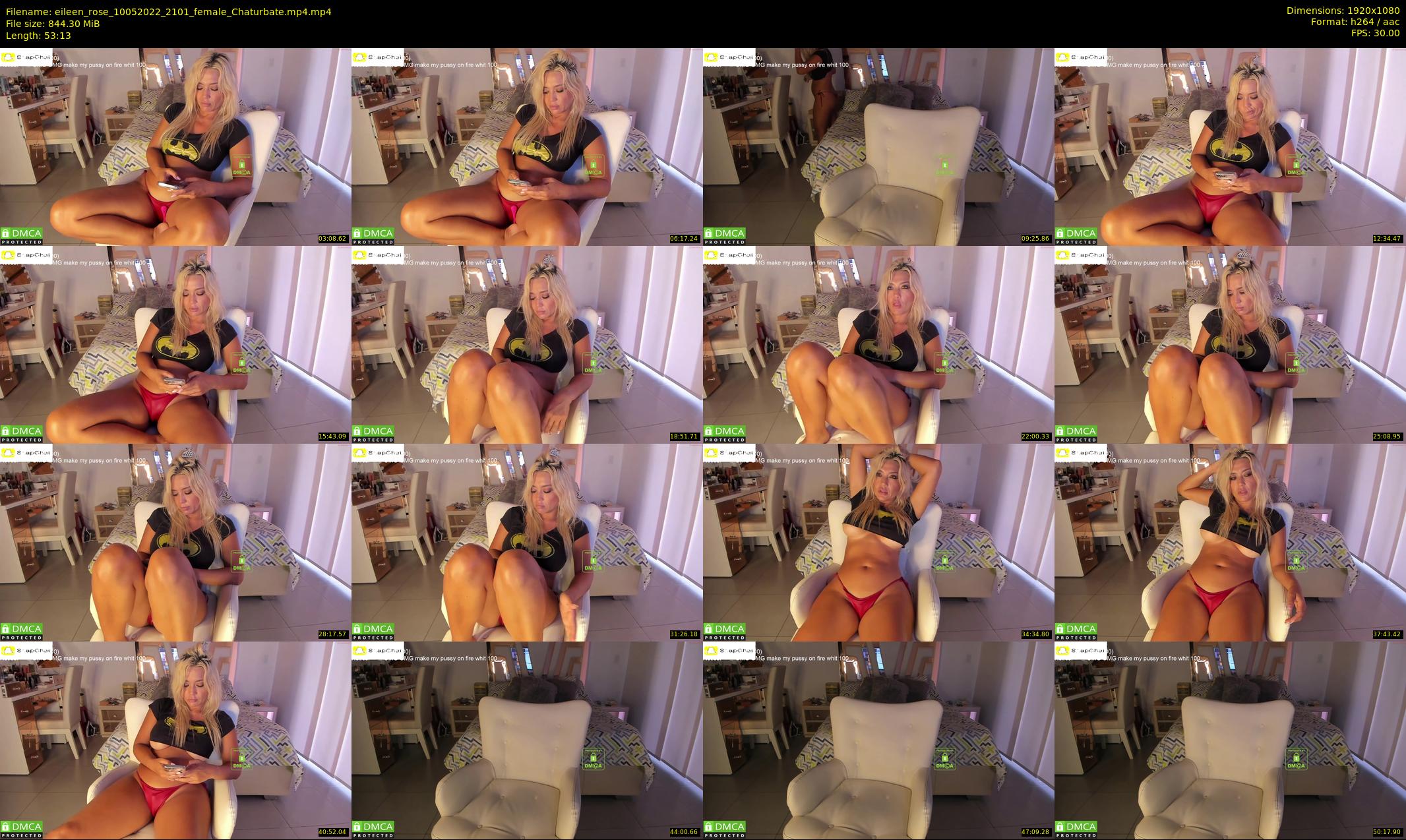 eileen_rose — 54 minute Chaturbate female cam show recording, 1080p, May 10, 2022