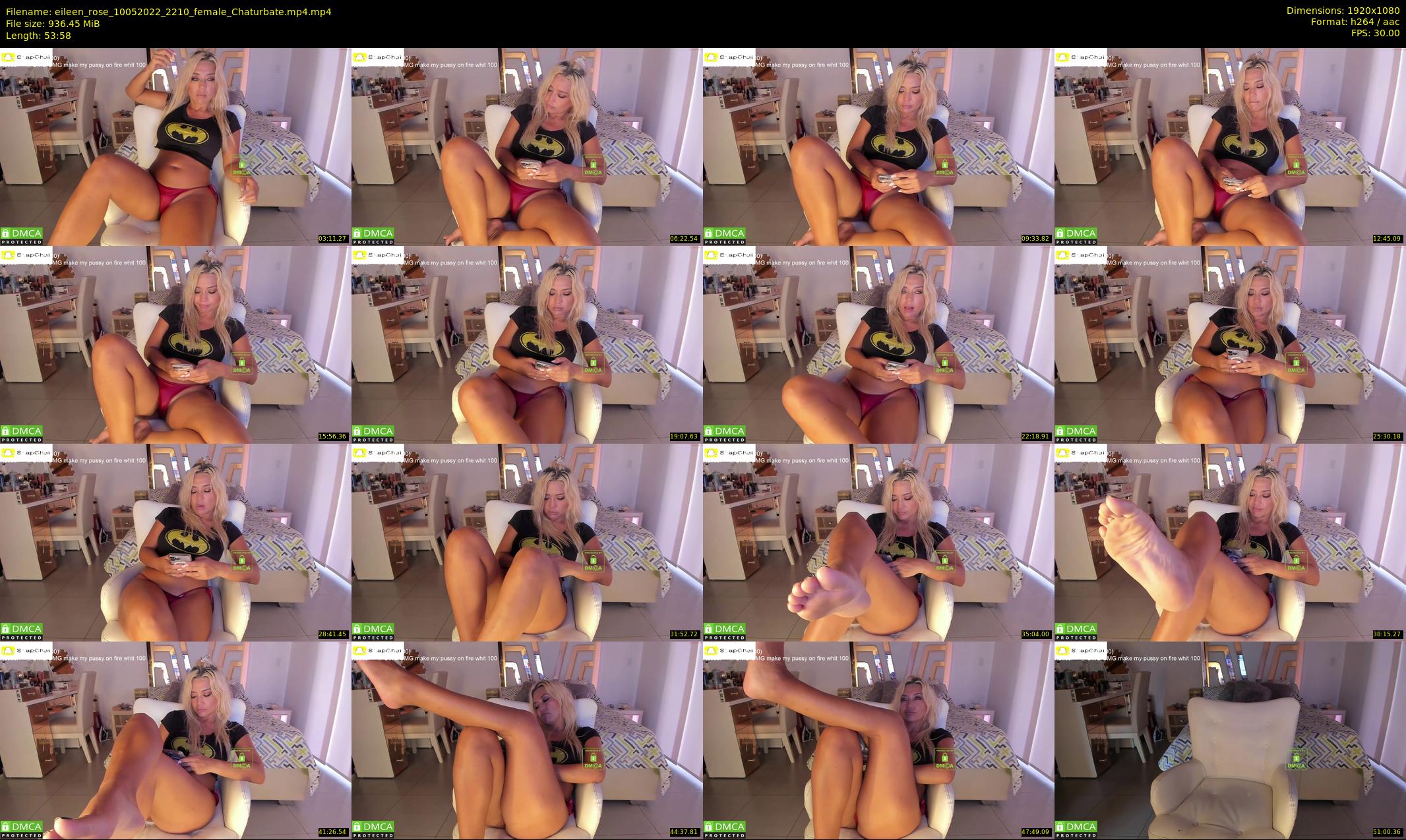 eileen_rose — 54 minute Chaturbate female cam show recording, 1080p, May 10, 2022