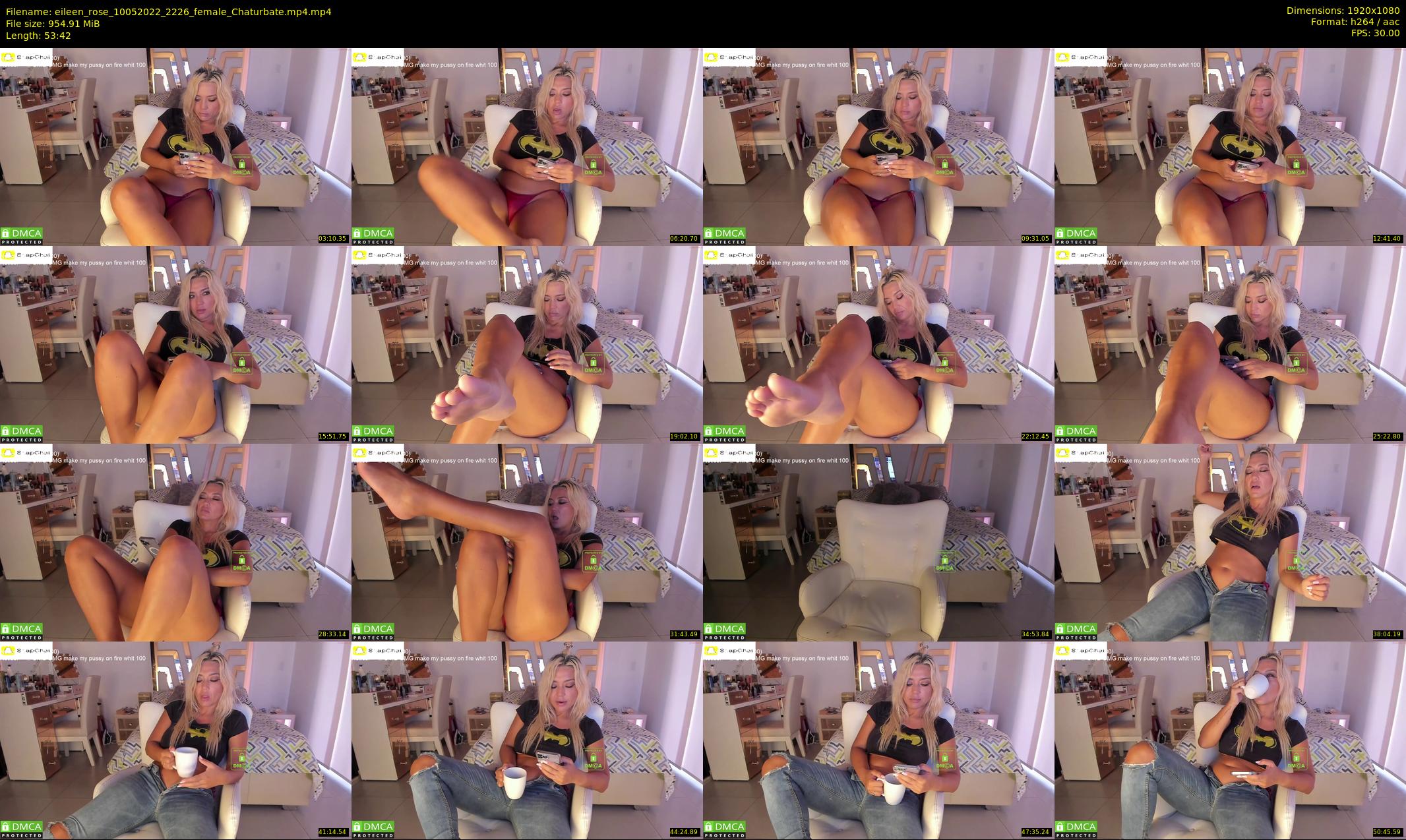 eileen_rose — 54 minute Chaturbate female cam show recording, 1080p, May 10, 2022