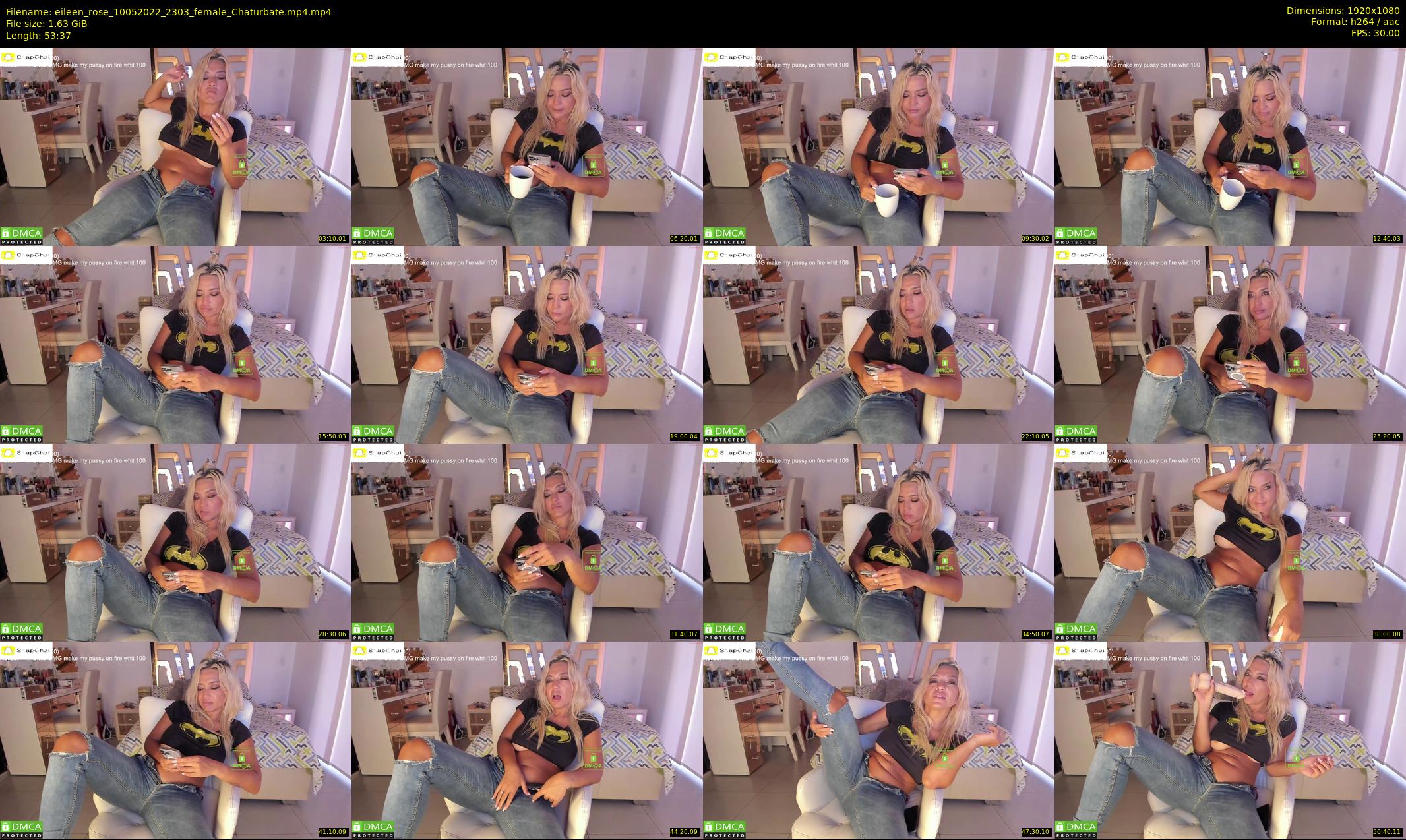 eileen_rose — 54 minute Chaturbate female cam show recording, 1080p, May 10, 2022