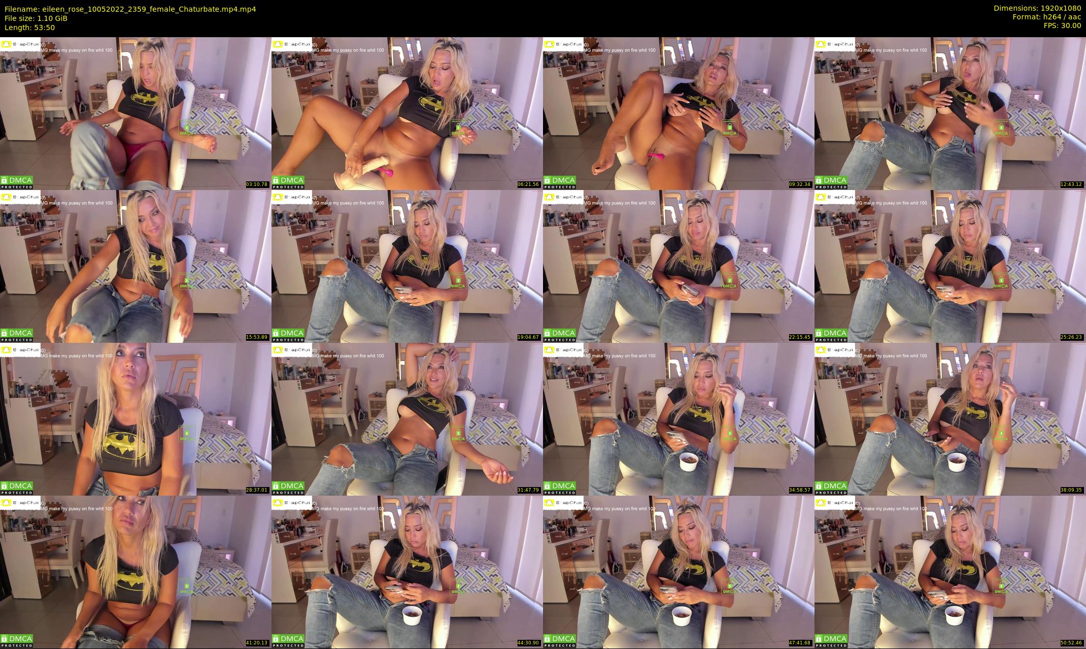 eileen_rose — 54 minute Chaturbate female cam show recording, 1080p, May 10, 2022
