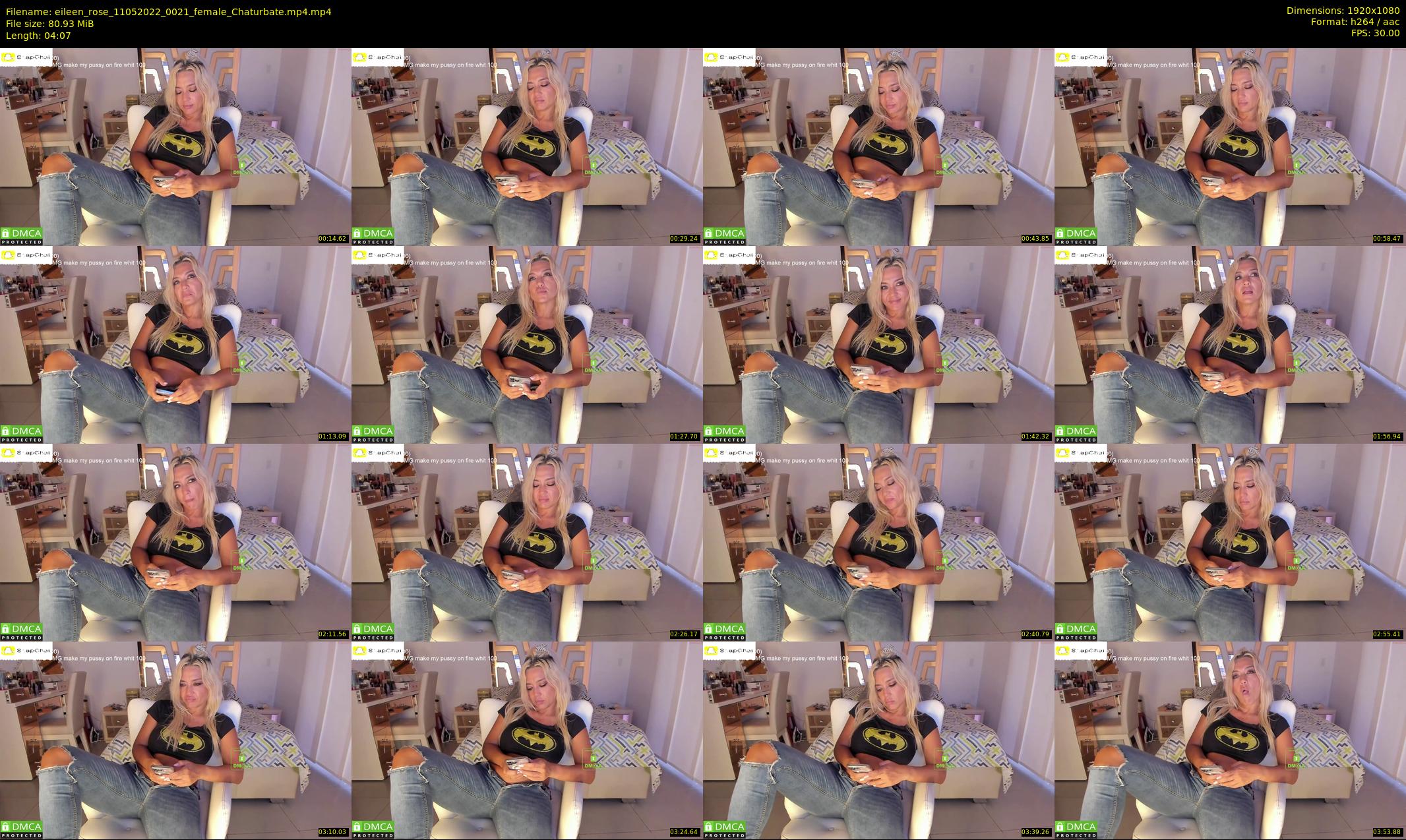 eileen_rose — 5 minute Chaturbate female cam show recording, 1080p, May 11, 2022