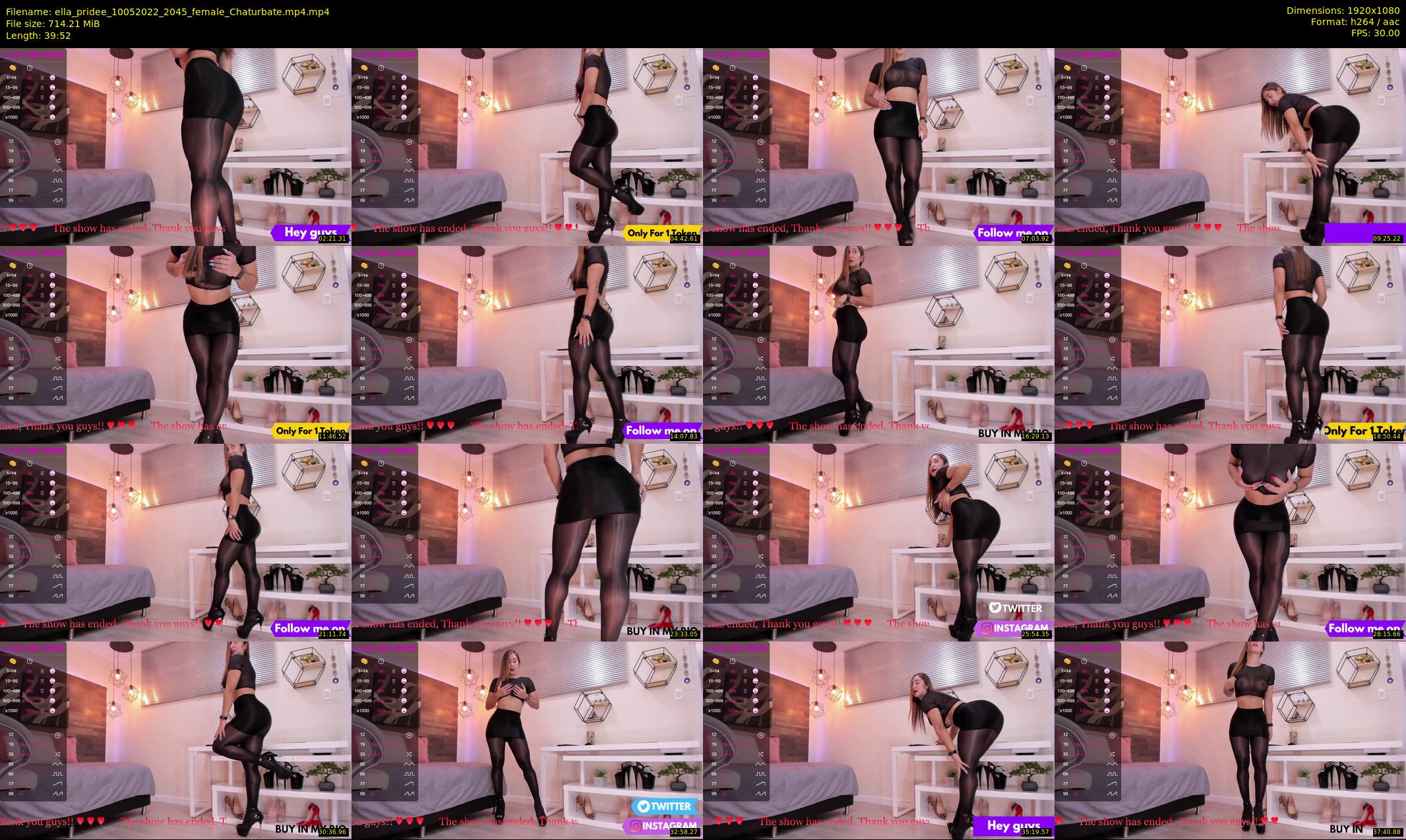 ella_pridee — 40 minute Chaturbate female cam show recording, 1080p, May 10, 2022