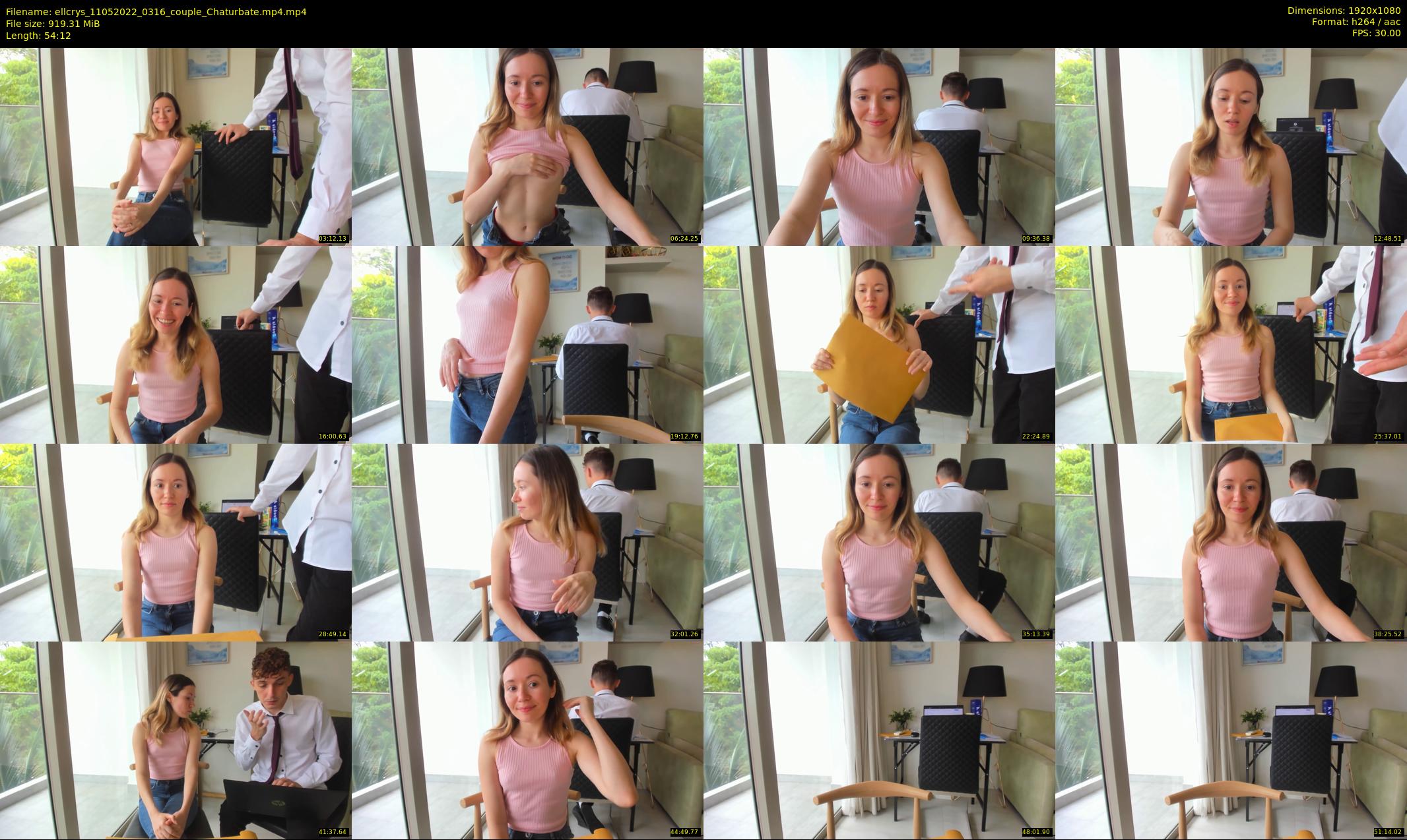ellcrys — 55 minute Chaturbate couple cam show recording, 1080p, May 11, 2022