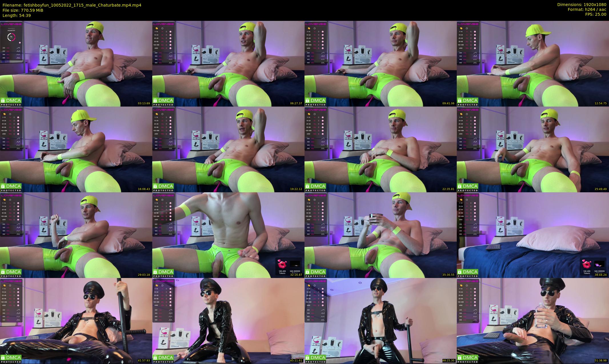 fetishboyfun — 55 minute Chaturbate male cam show recording, 1080p, May 10, 2022