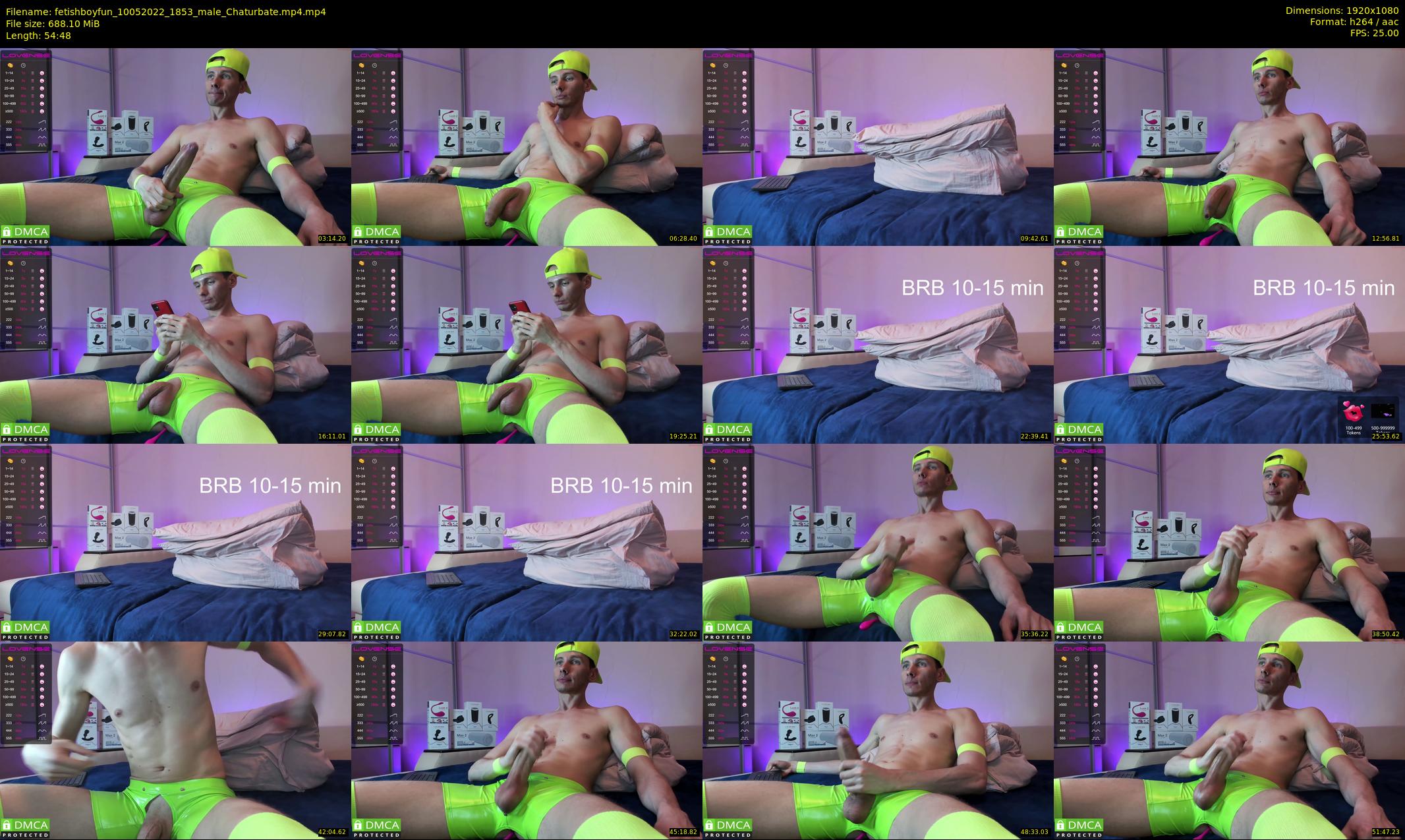 fetishboyfun — 55 minute Chaturbate male cam show recording, 1080p, May 10, 2022