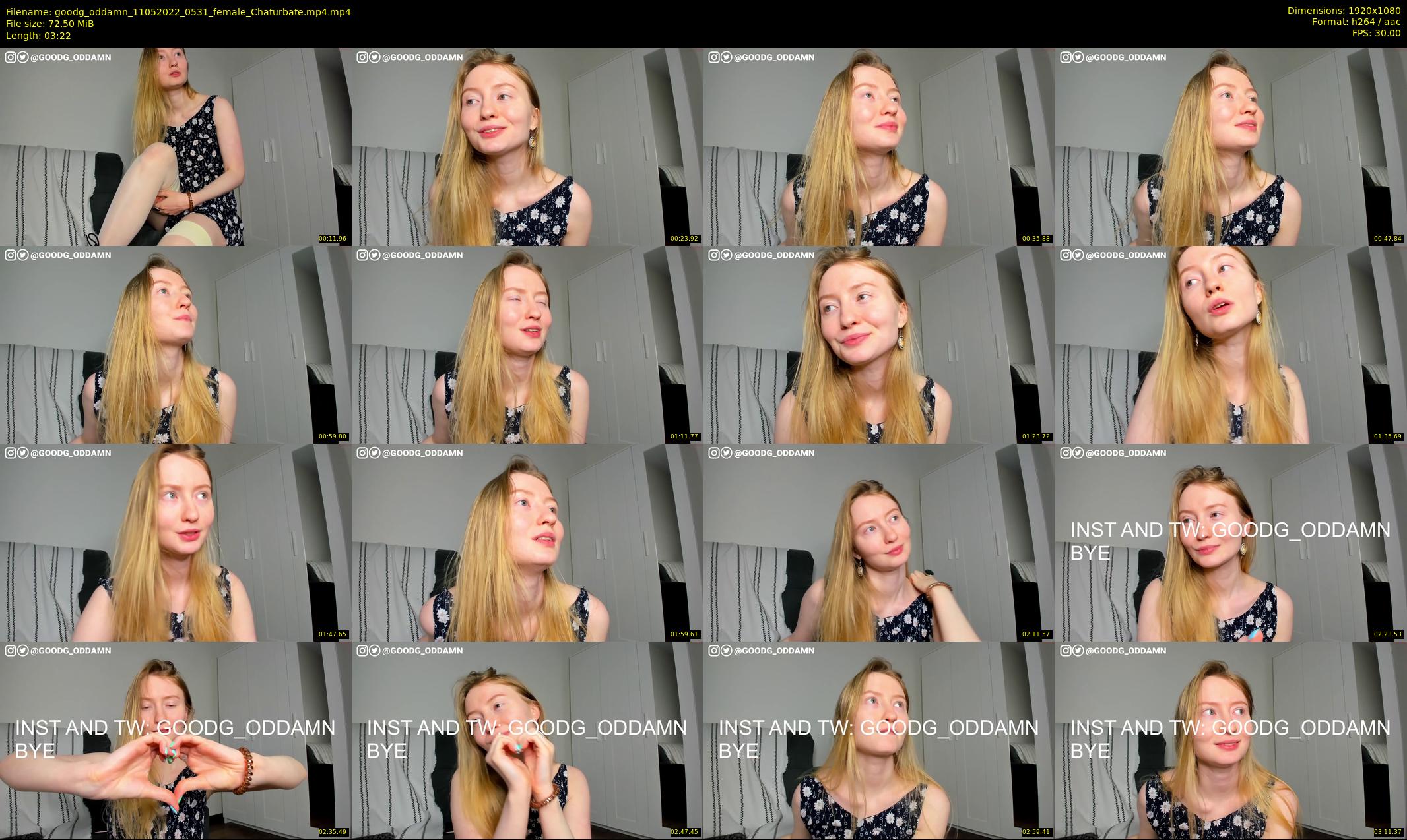 goodg_oddamn — 4 minute Chaturbate female cam show recording, 1080p, May 11, 2022