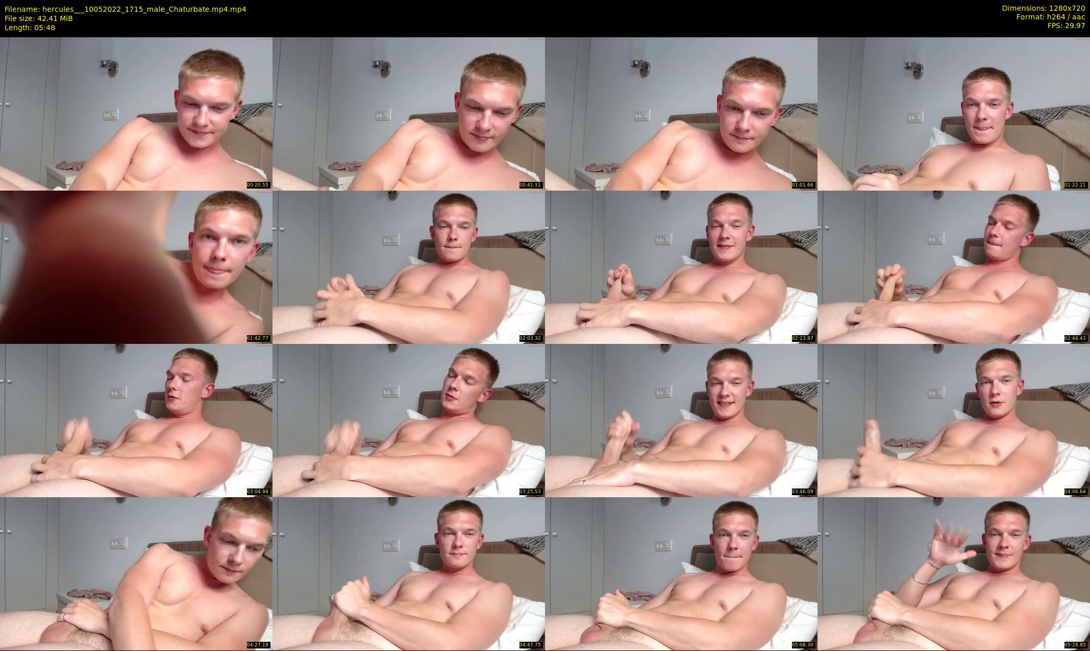 hercules__ — 6 minute Chaturbate male cam show recording, 720p, May 10, 2022