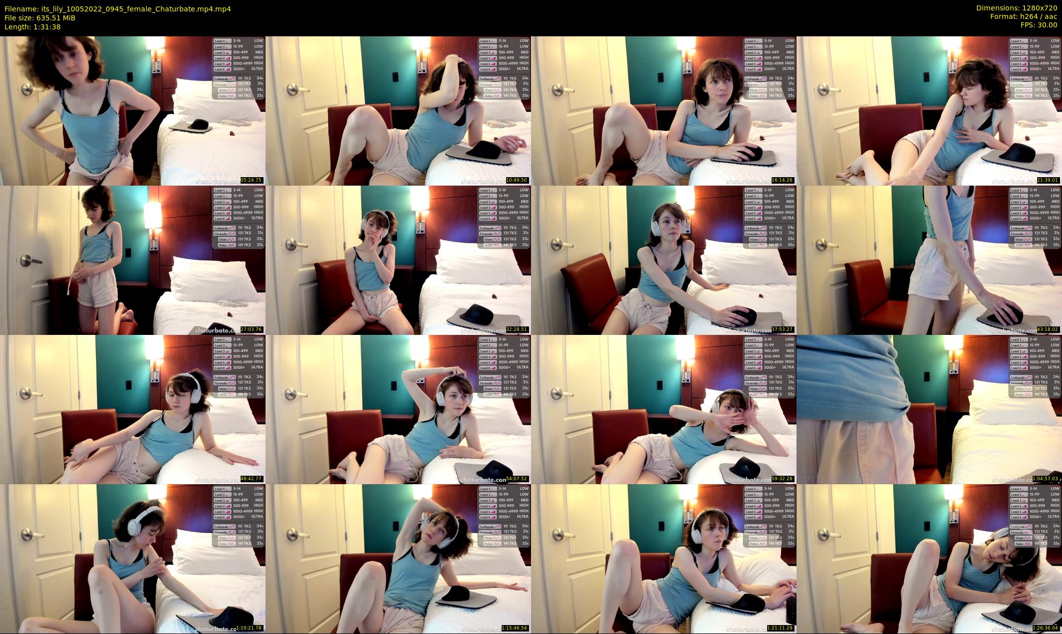 its_lily — 92 minute Chaturbate female cam show recording, 720p, May 10, 2022