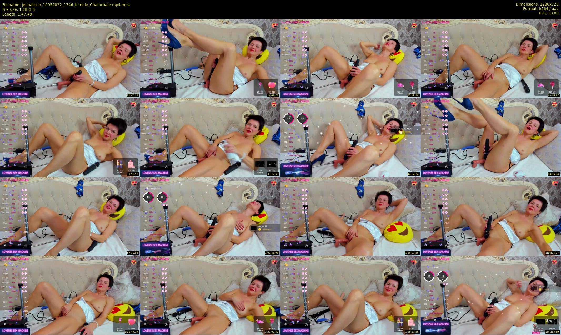 jennalison — 108 minute Chaturbate female cam show recording, 720p, May 10, 2022