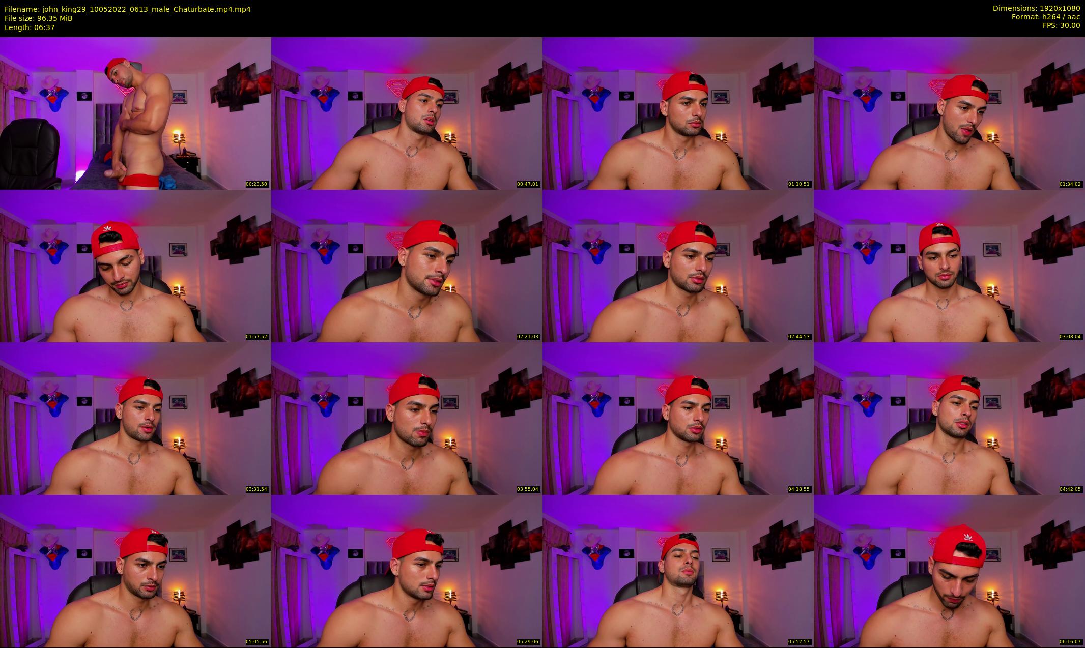 john_king29 — 7 minute Chaturbate male cam show recording, 1080p, May 10, 2022