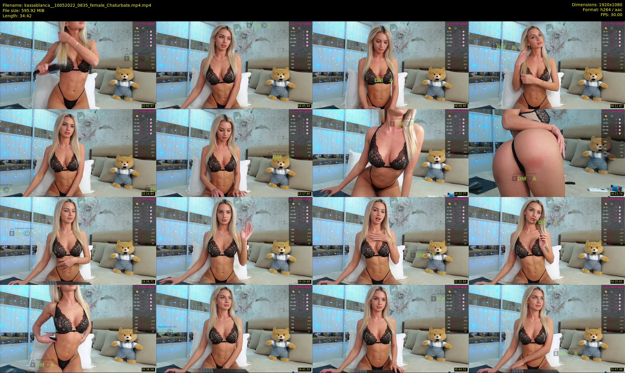 kassablanca_ — 35 minute Chaturbate female cam show recording, 1080p, May 10, 2022