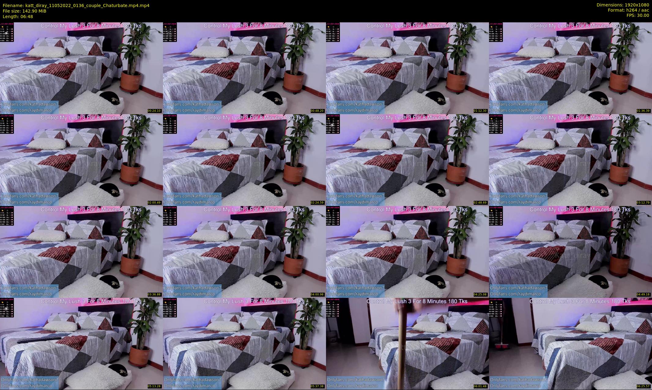 katt_diray — 7 minute Chaturbate couple cam show recording, 1080p, May 11, 2022
