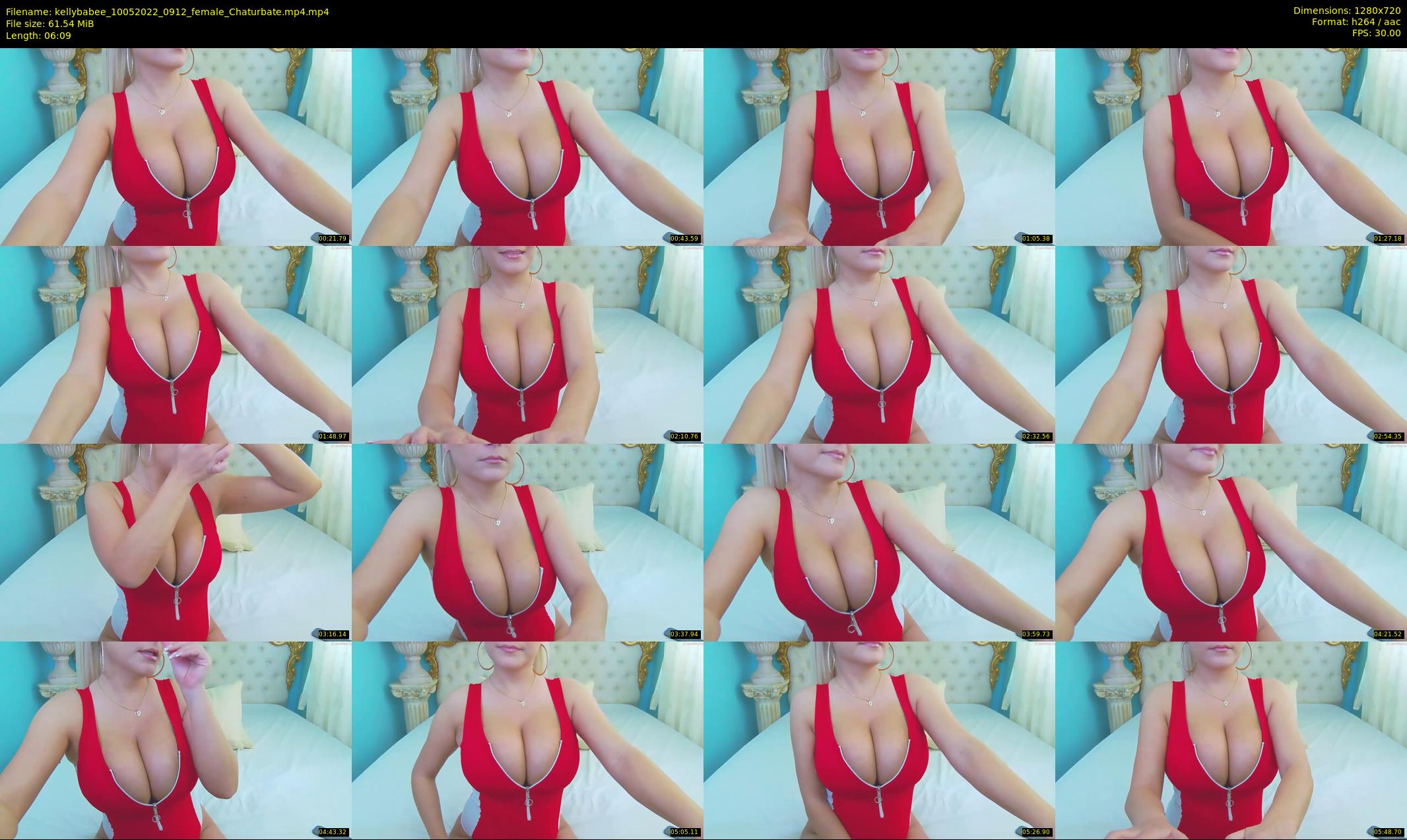 kellybabee — 7 minute Chaturbate female cam show recording, 720p, May 10, 2022