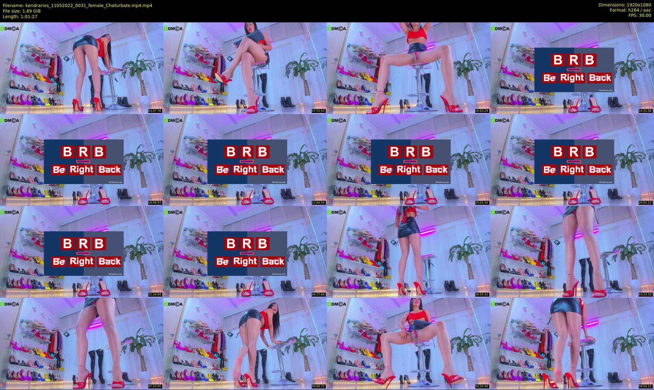 kendrarios — 62 minute Chaturbate female cam show recording, 1080p, May 11, 2022