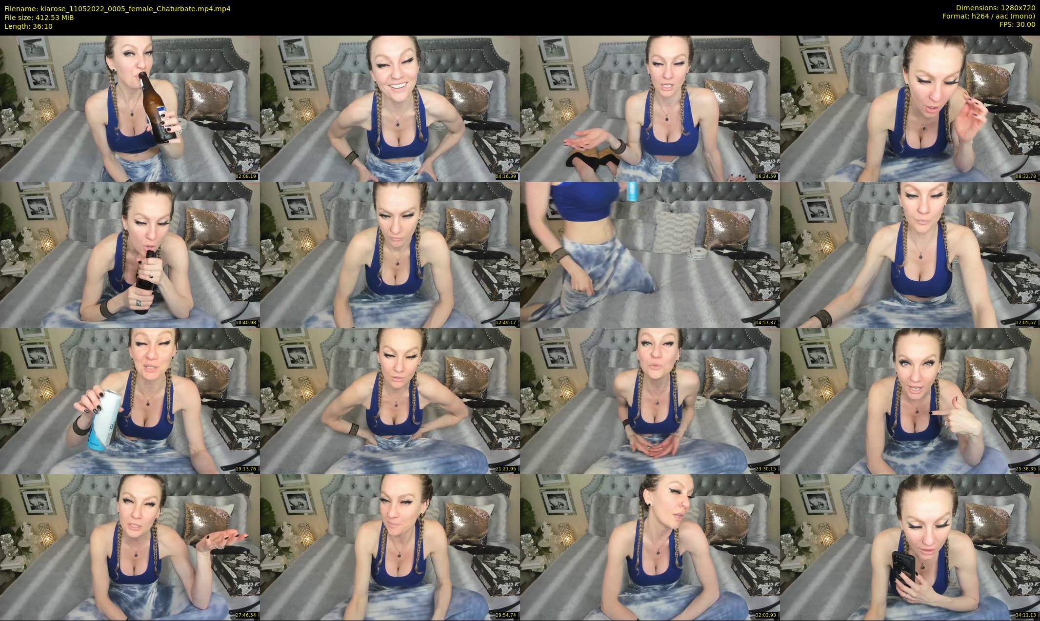kiarose — 37 minute Chaturbate female cam show recording, 720p, May 11, 2022