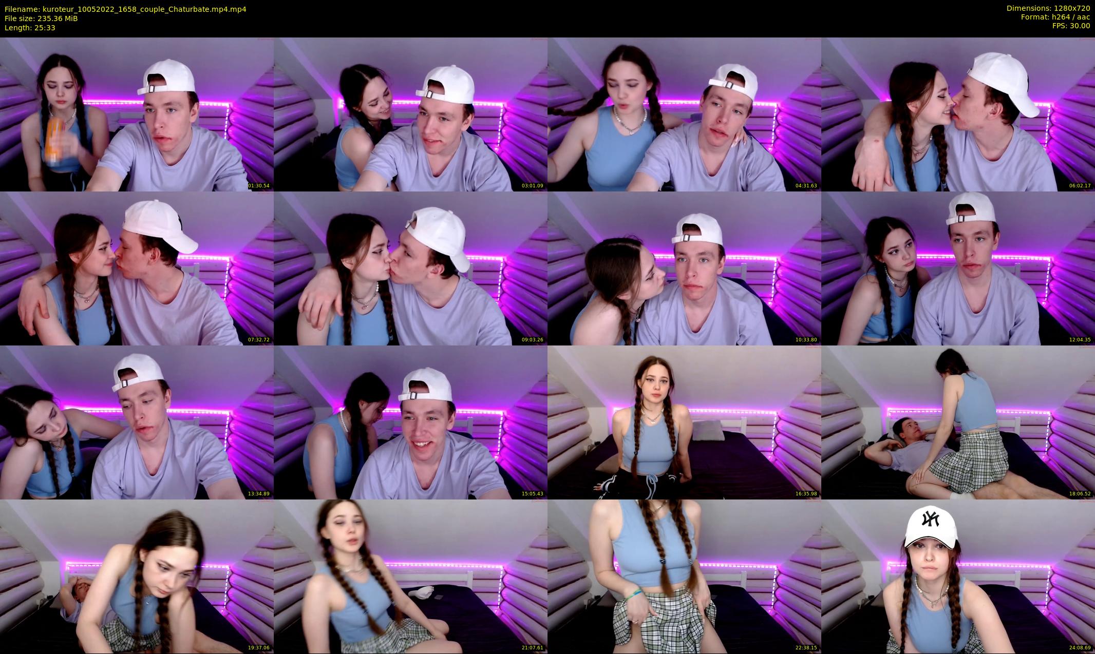 kuroteur — 26 minute Chaturbate couple cam show recording, 720p, May 10, 2022