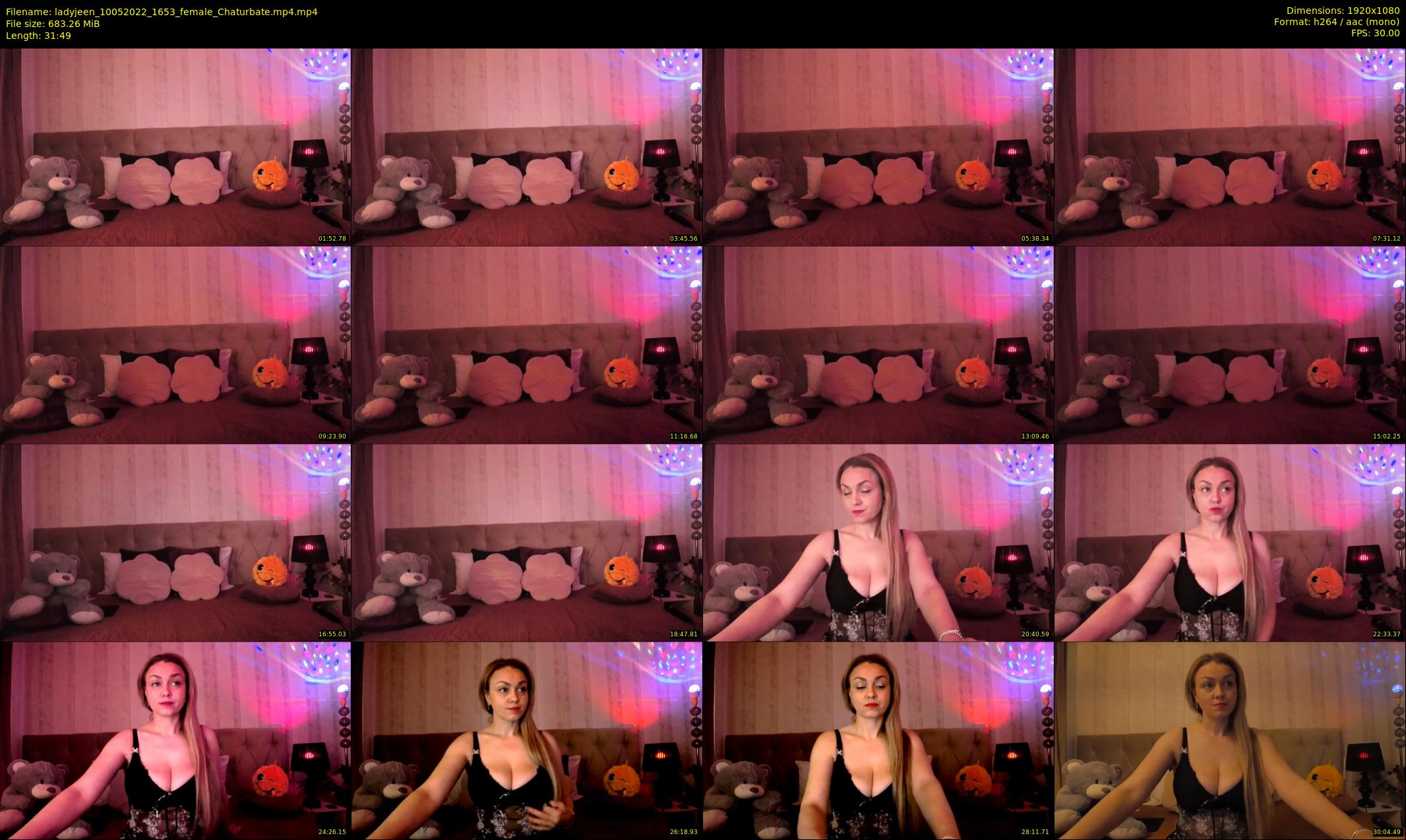 ladyjeen — 32 minute Chaturbate female cam show recording, 1080p, May 10, 2022