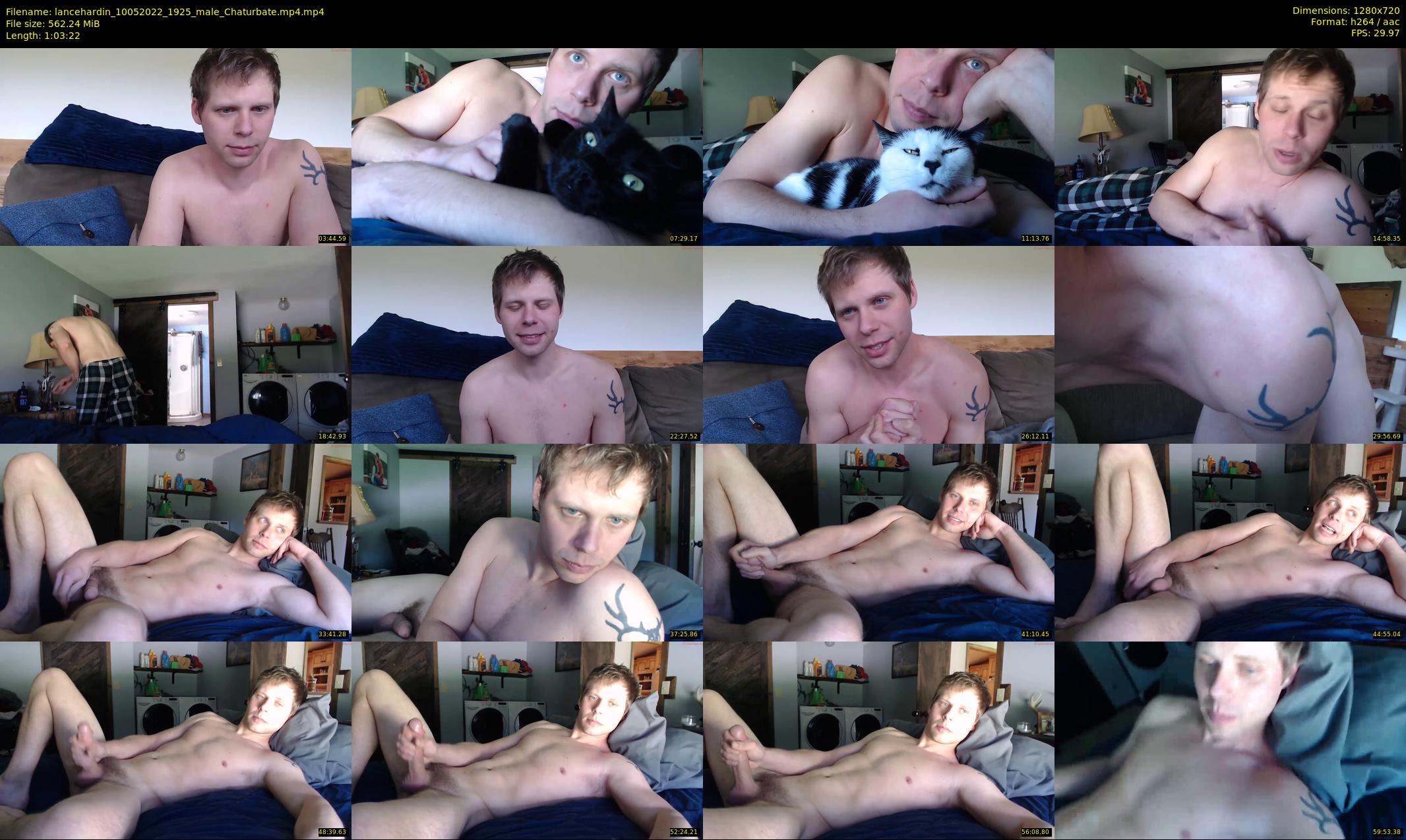 lancehardin — 64 minute Chaturbate male cam show recording, 720p, May 10, 2022