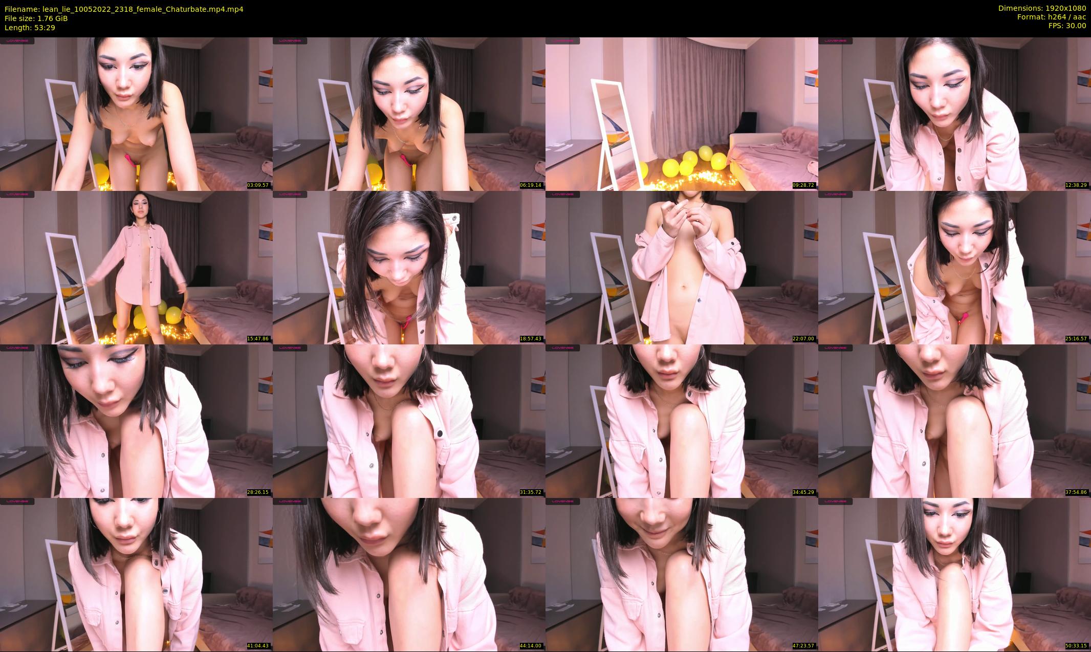 lean_lie — 54 minute Chaturbate female cam show recording, 1080p, May 10, 2022