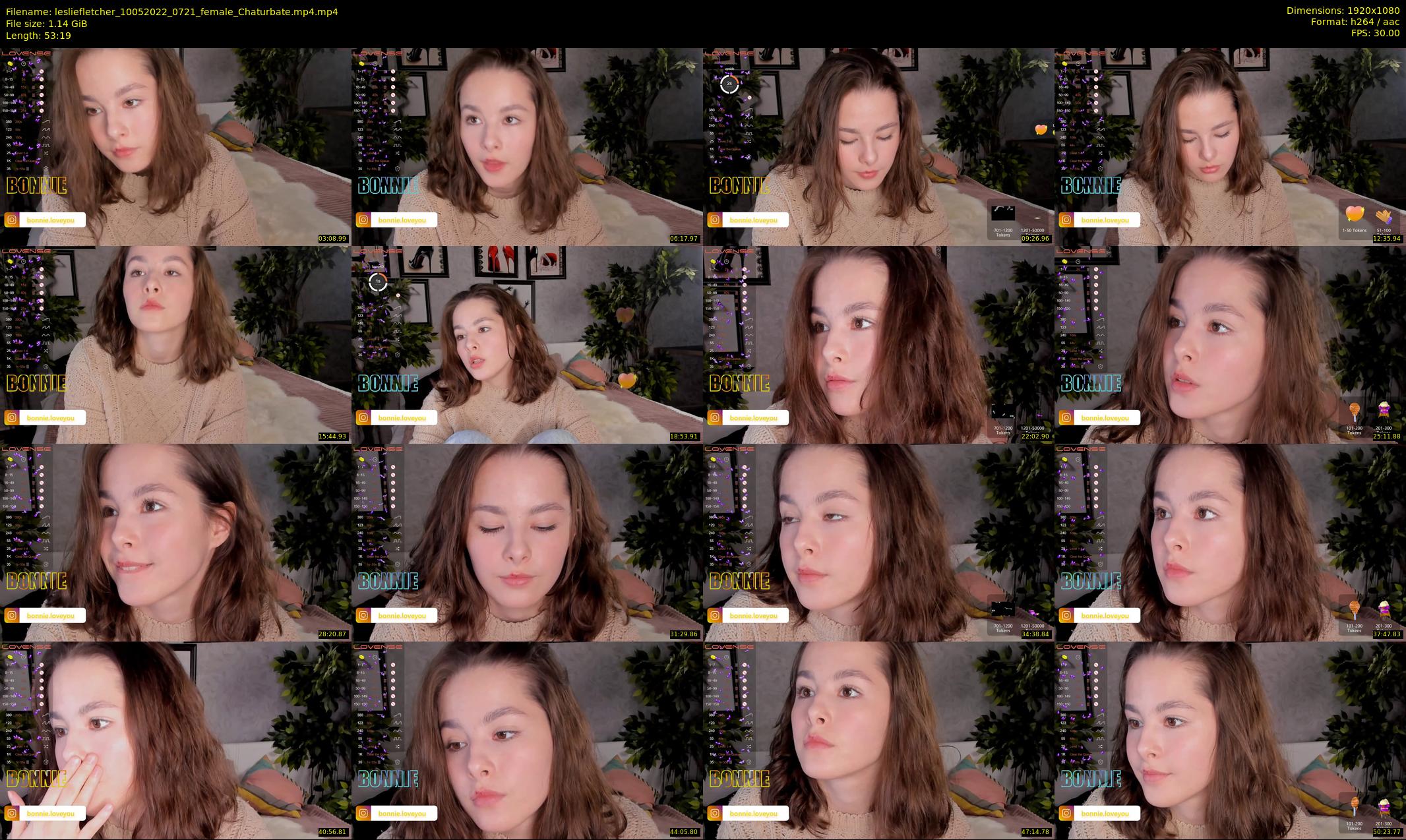 lesliefletcher — 54 minute Chaturbate couple cam show recording, 1080p, May 10, 2022