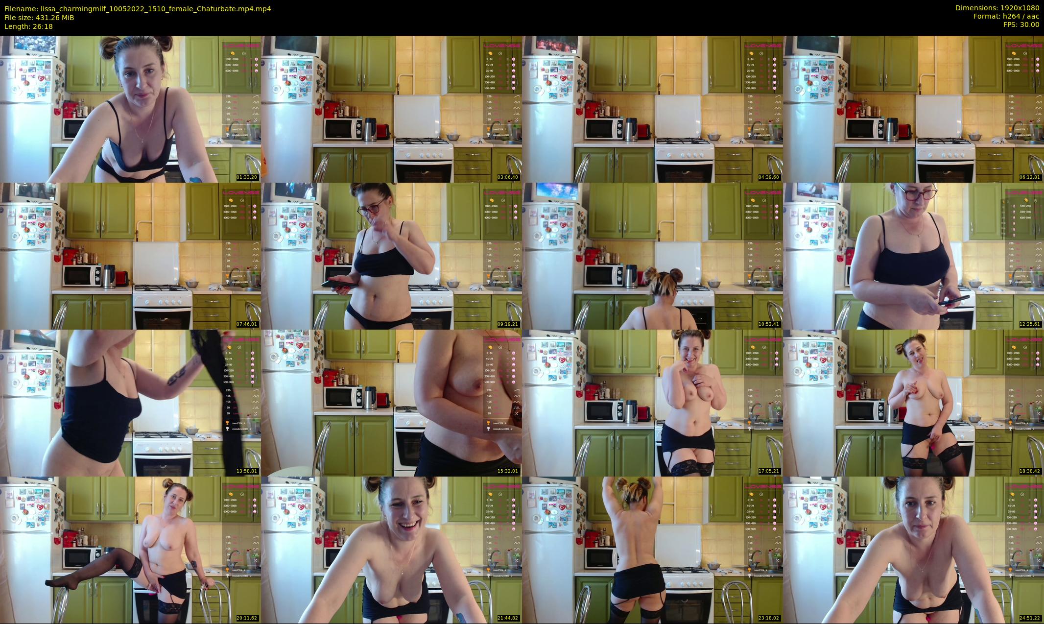 lissa_charmingmilf — 27 minute Chaturbate female cam show recording, 1080p, May 10, 2022