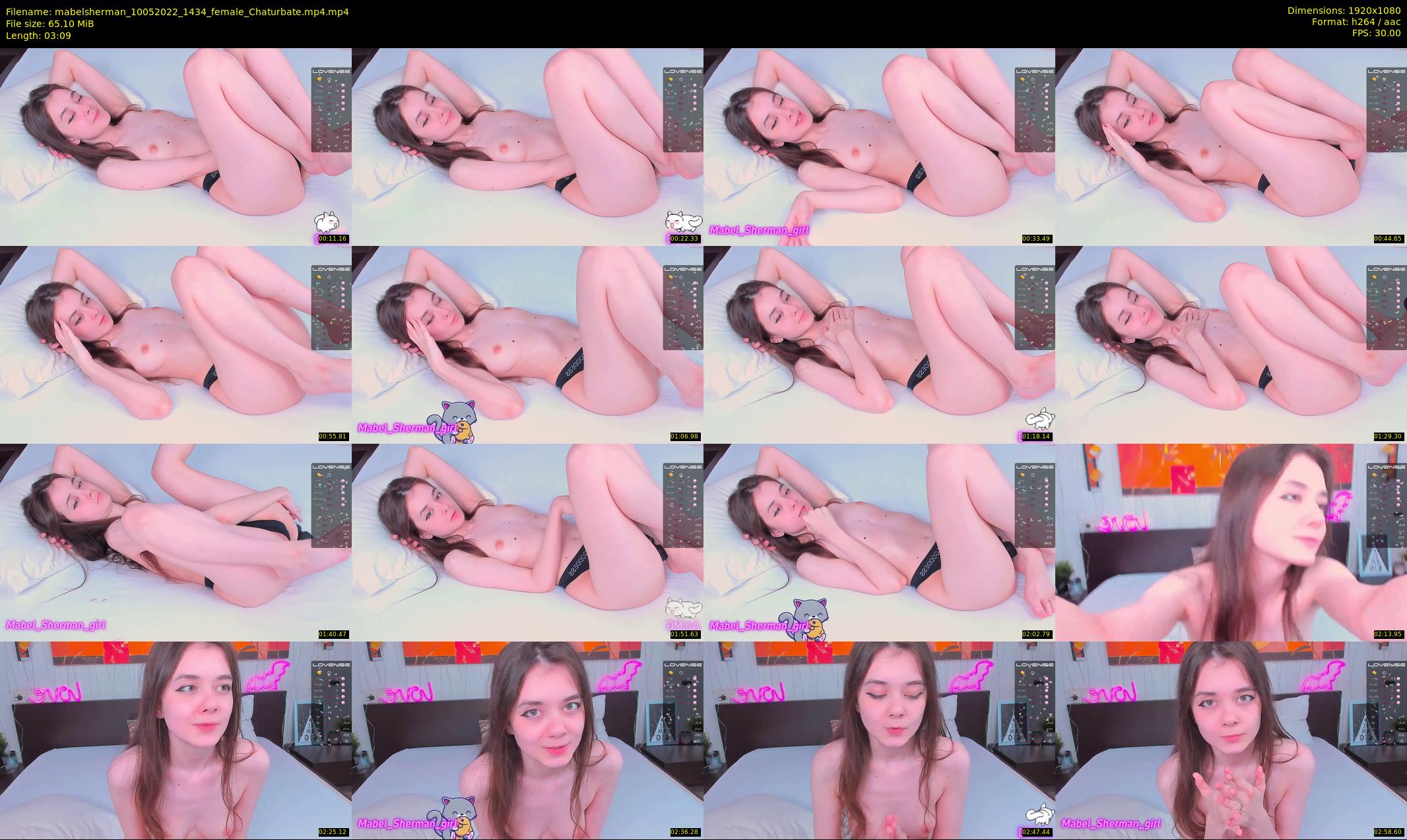 mabelsherman — 4 minute Chaturbate couple cam show recording, 1080p, May 10, 2022