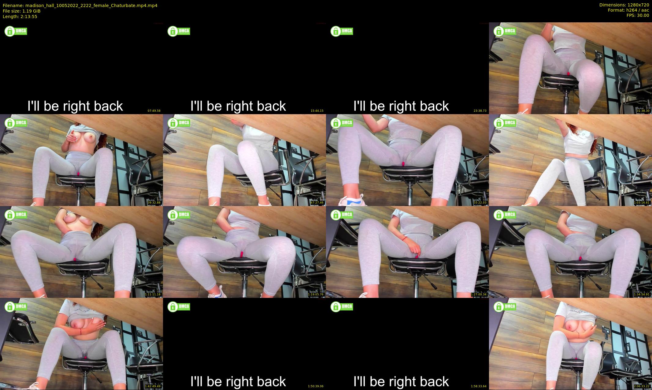 madison_hall — 134 minute Chaturbate female cam show recording, 720p, May 10, 2022