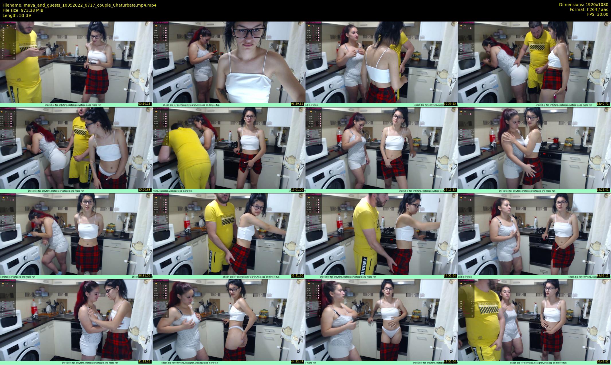 maya_and_guests — 54 minute Chaturbate couple cam show recording, 1080p, May 10, 2022