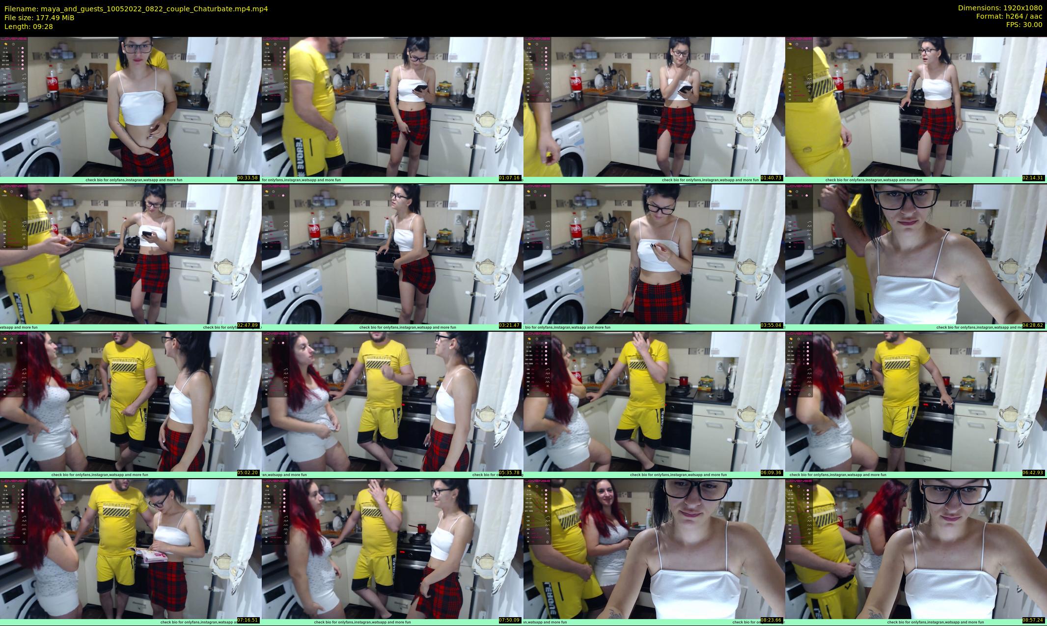 maya_and_guests — 10 minute Chaturbate couple cam show recording, 1080p, May 10, 2022