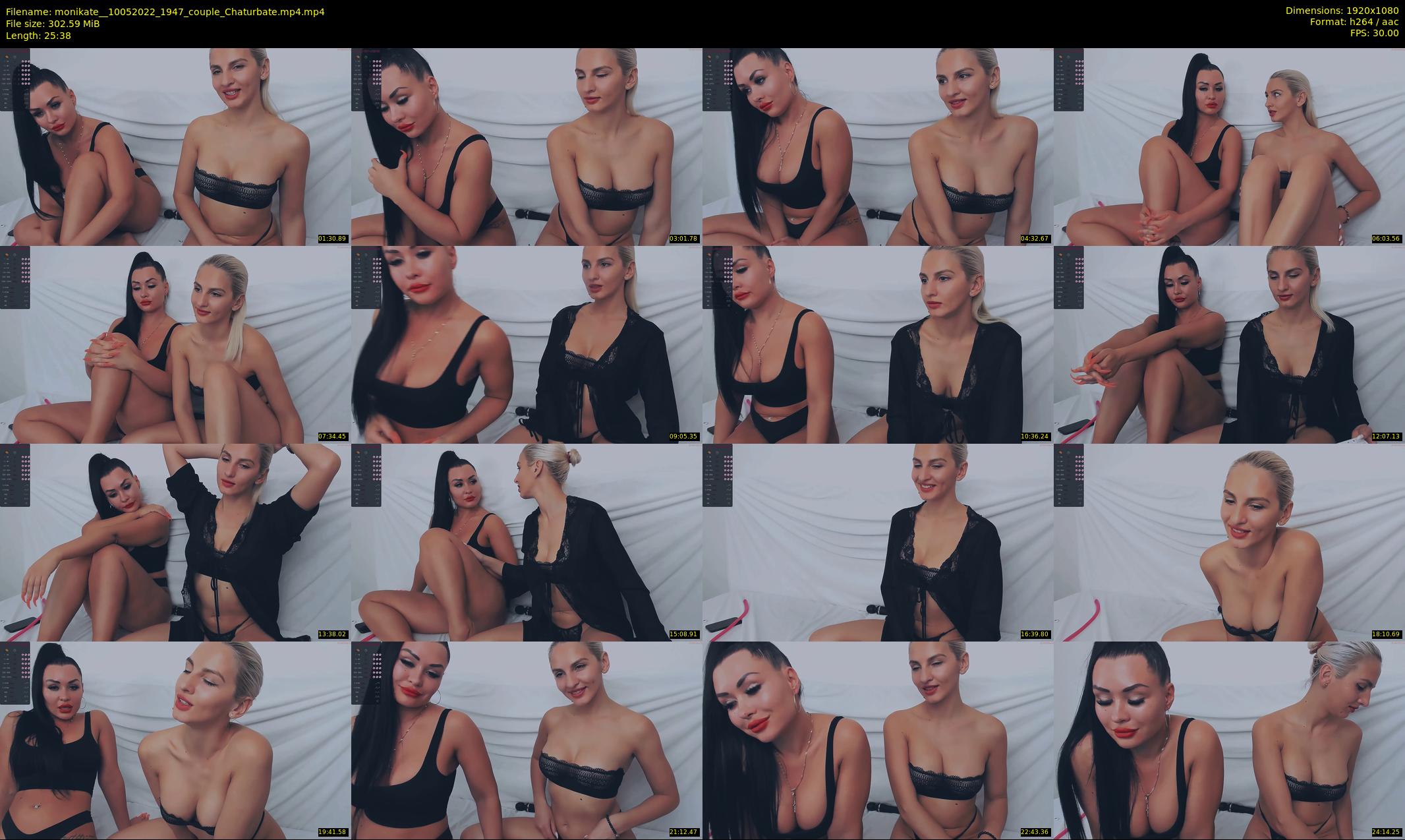 monikate_ — 26 minute Chaturbate couple cam show recording, 1080p, May 10, 2022