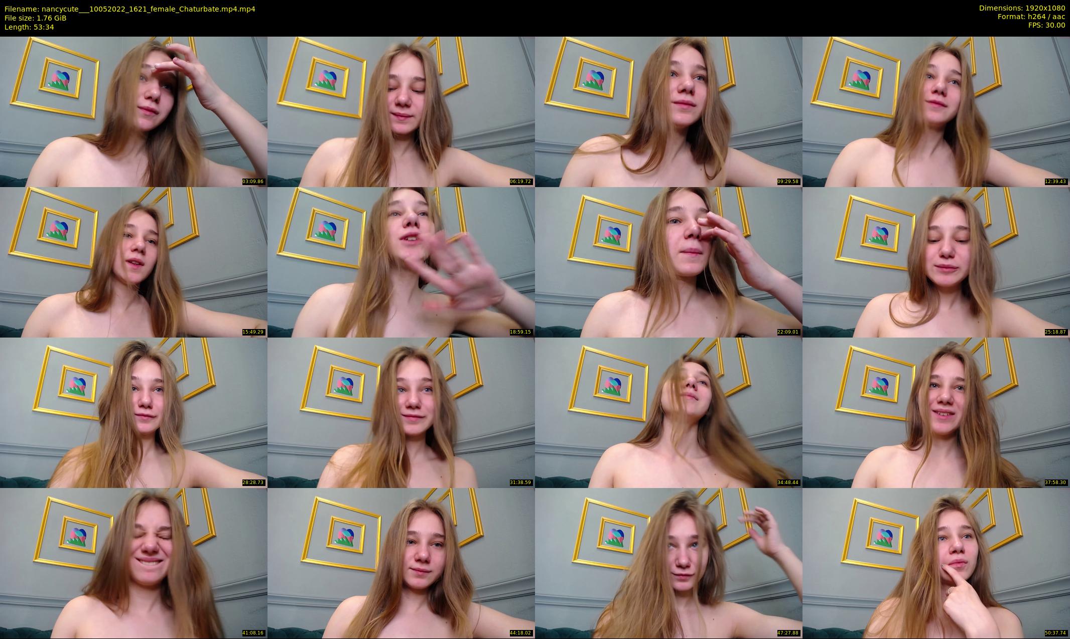 nancycute__ — 54 minute Chaturbate female cam show recording, 1080p, May 10, 2022