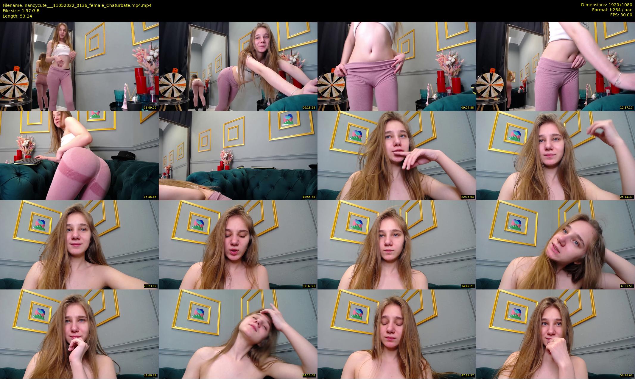 nancycute__ — 54 minute Chaturbate female cam show recording, 1080p, May 11, 2022