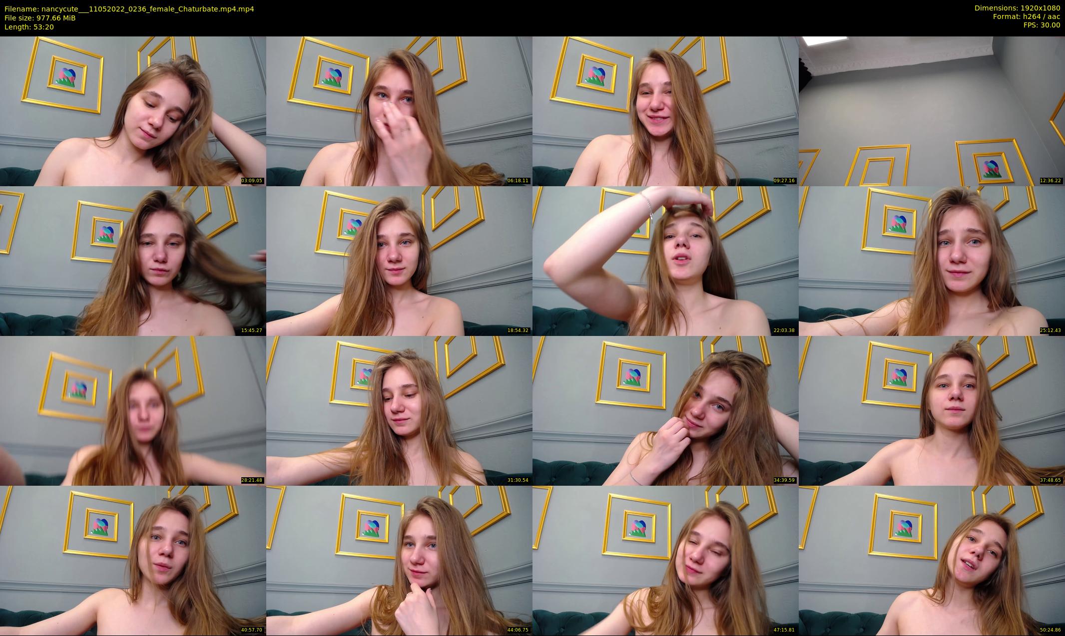 nancycute__ — 54 minute Chaturbate female cam show recording, 1080p, May 11, 2022