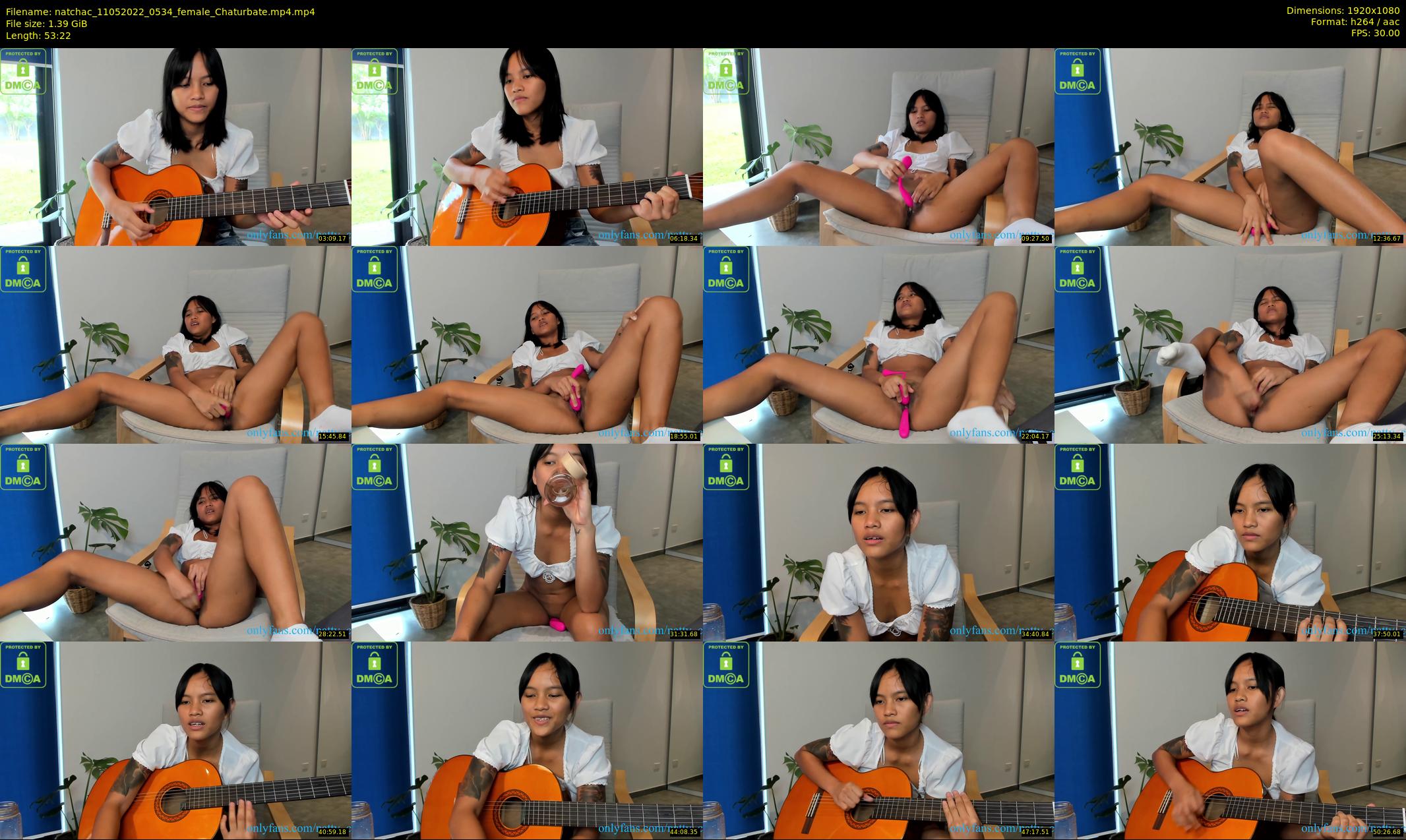 natchac — 54 minute Chaturbate female cam show recording, 1080p, May 11, 2022
