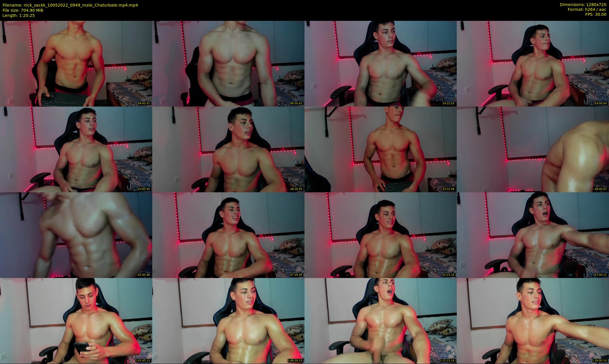 nick_zackk — 81 minute Chaturbate male cam show recording, 720p, May 10, 2022