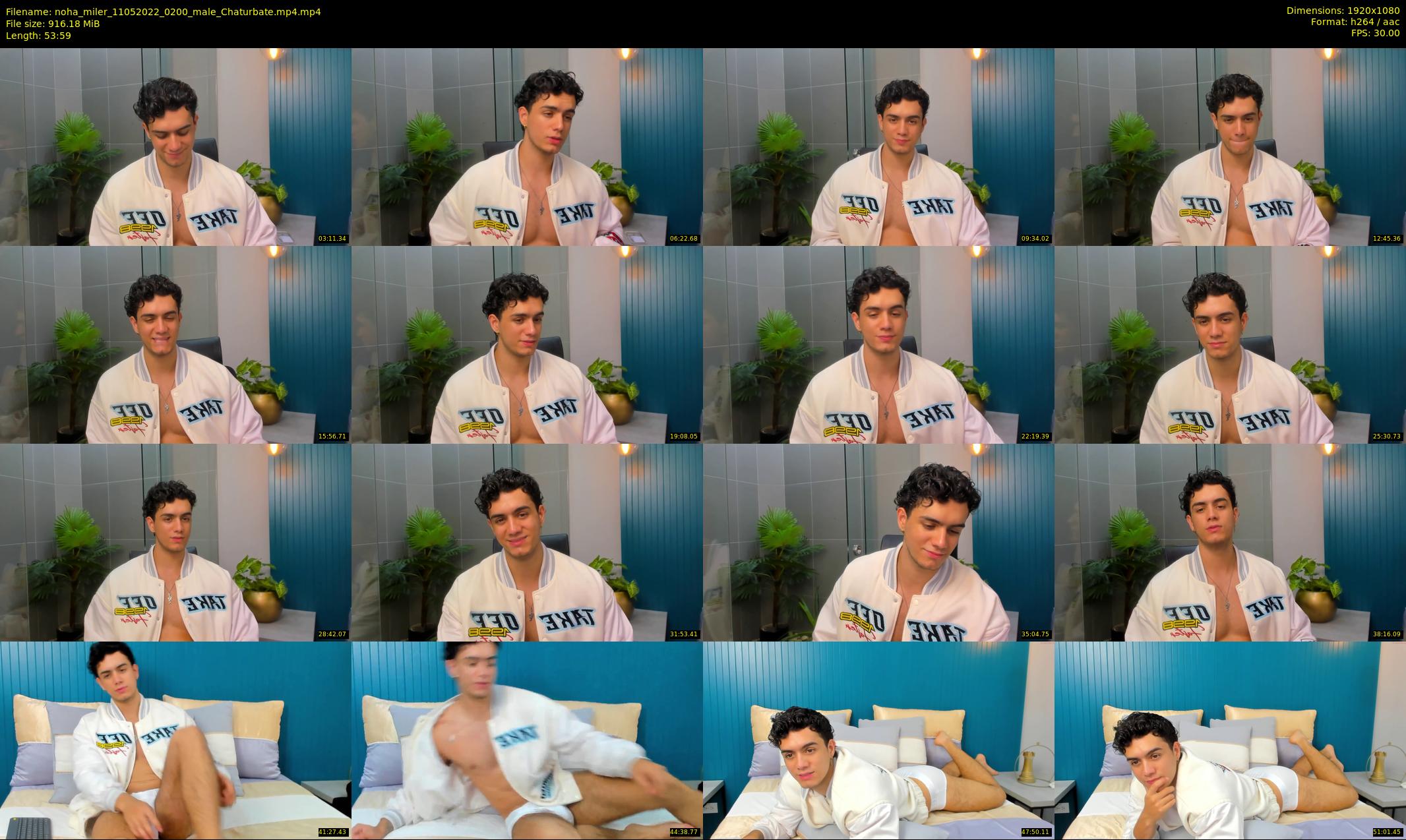 noha_miler — 54 minute Chaturbate male cam show recording, 1080p, May 11, 2022