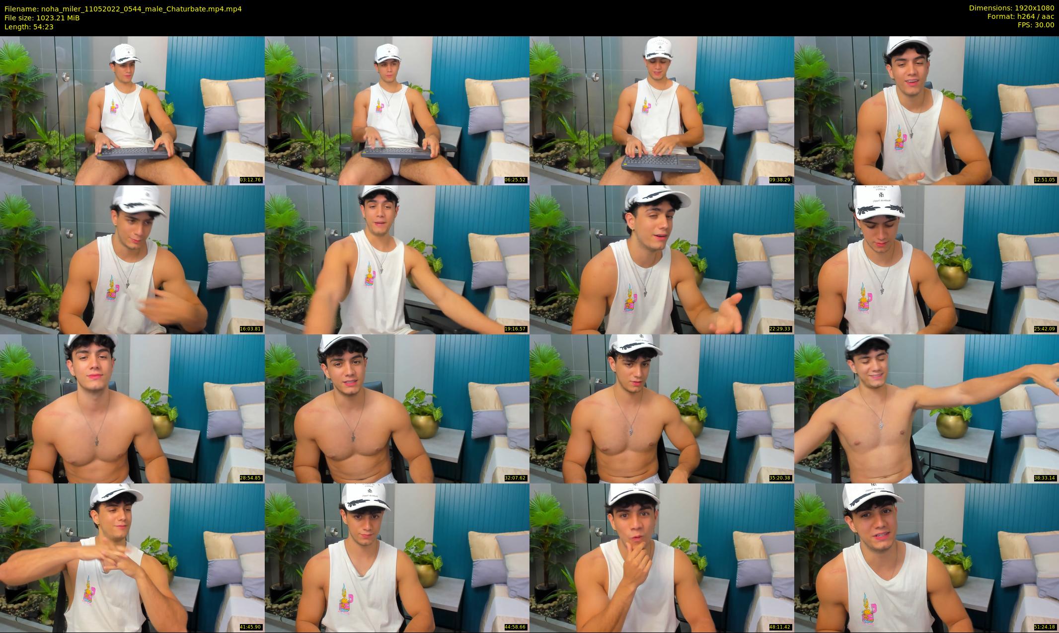 noha_miler — 55 minute Chaturbate male cam show recording, 1080p, May 11, 2022