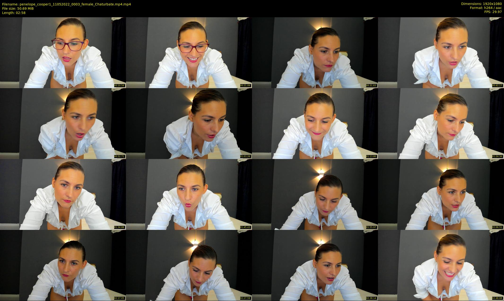 penelope_cooper1 — 3 minute Chaturbate female cam show recording, 1080p, May 11, 2022