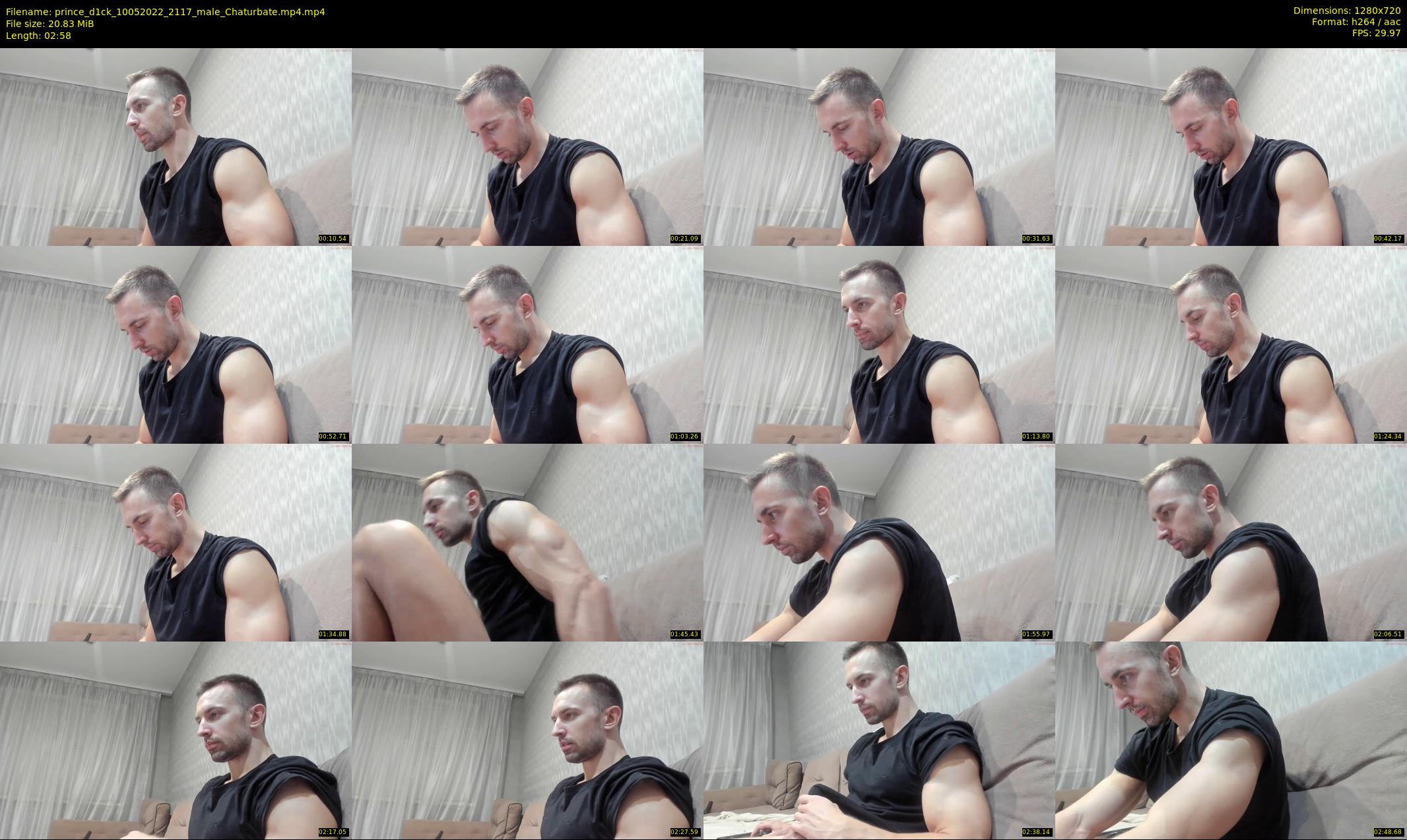 prince_d1ck — 3 minute Chaturbate male cam show recording, 720p, May 10, 2022