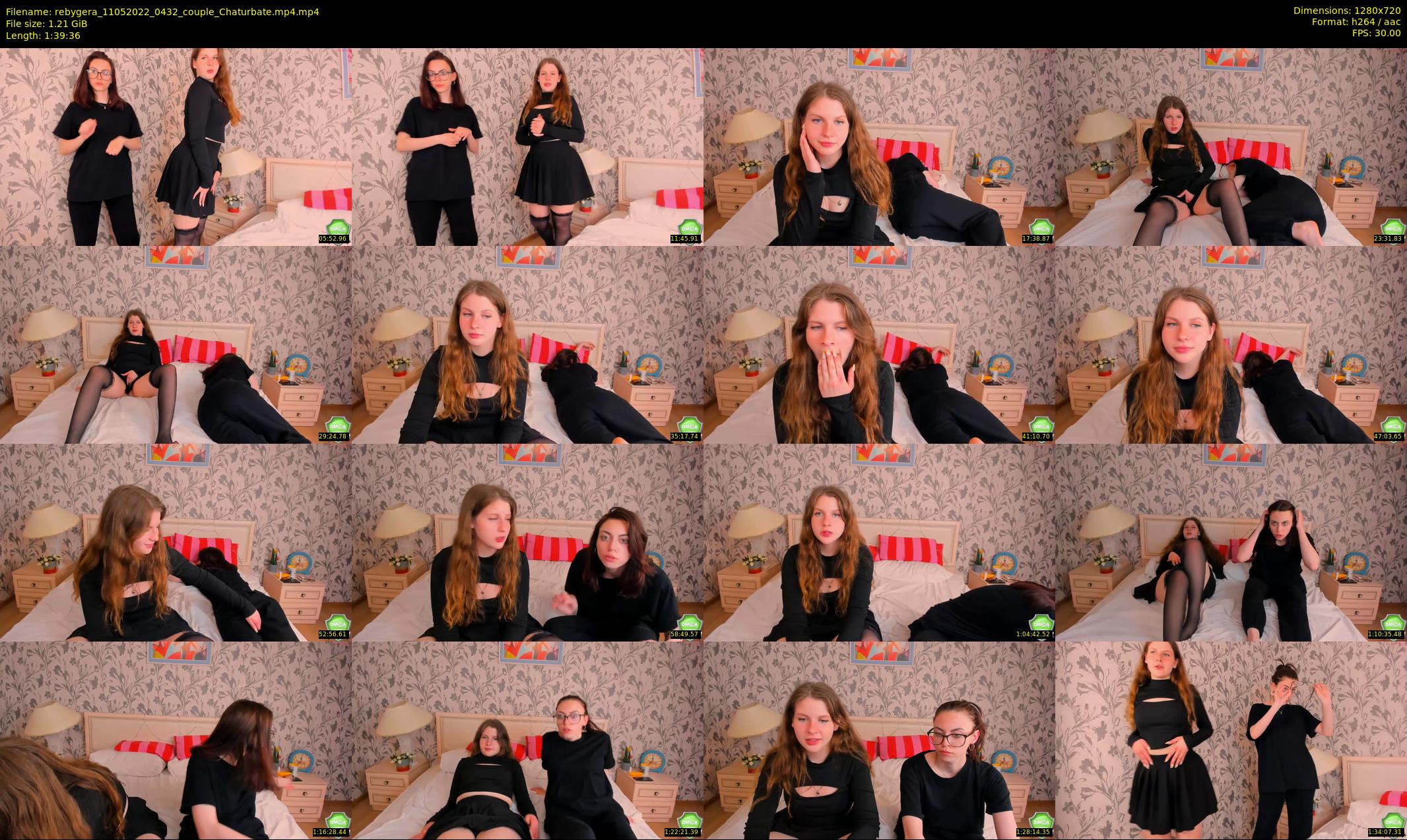 rebygera — 100 minute Chaturbate couple cam show recording, 720p, May 11, 2022