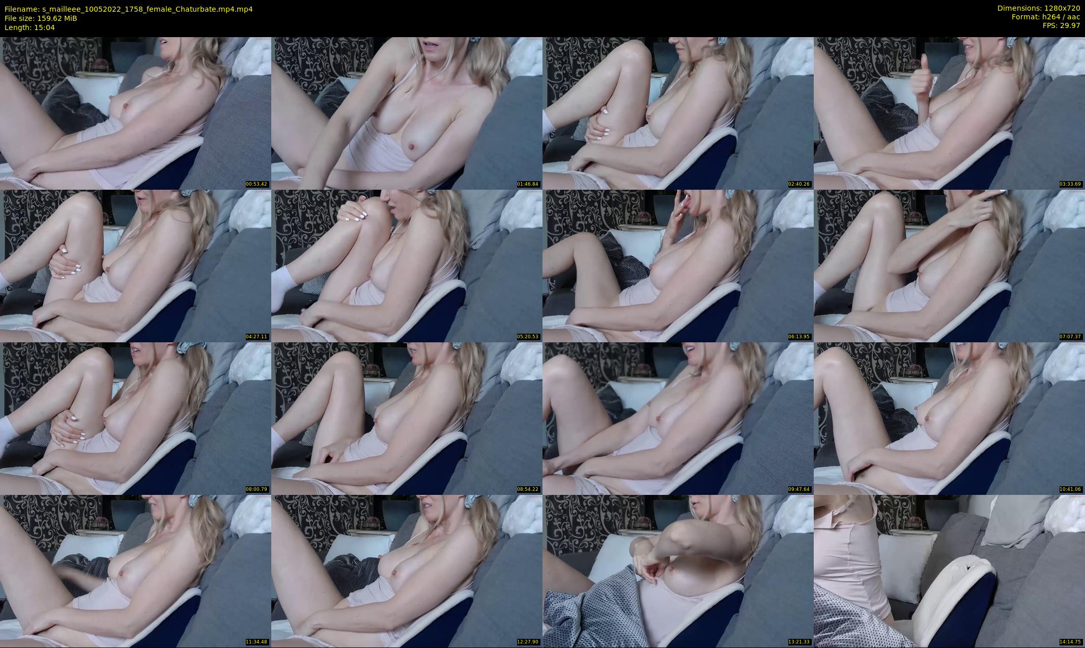 s_mailleee — 16 minute Chaturbate female cam show recording, 720p, May 10, 2022