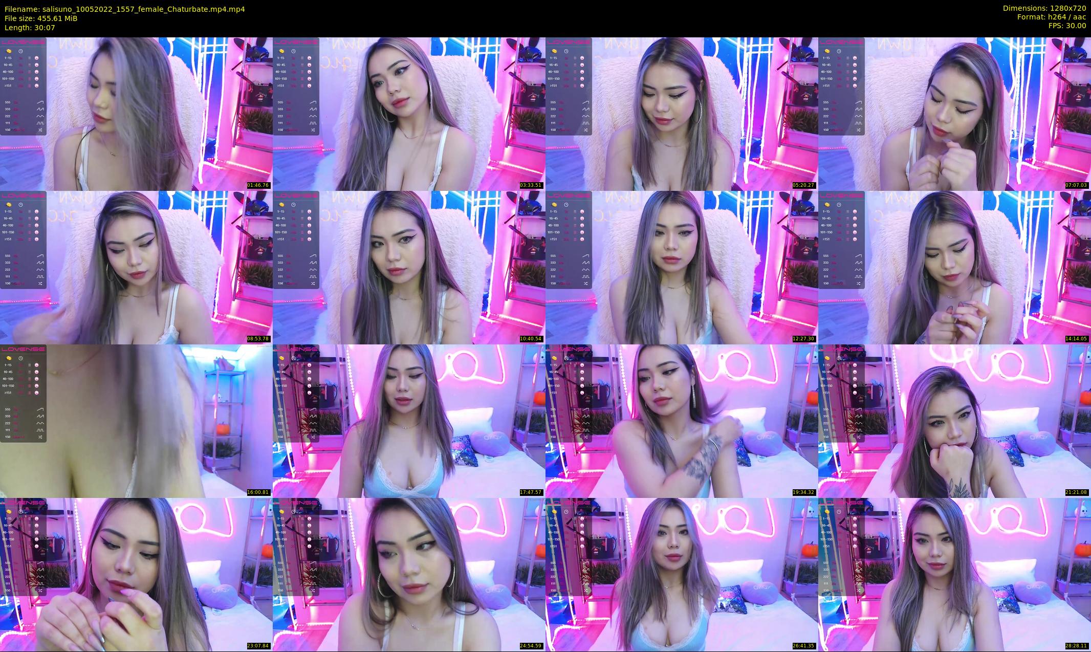 salisuno — 31 minute Chaturbate female cam show recording, 720p, May 10, 2022