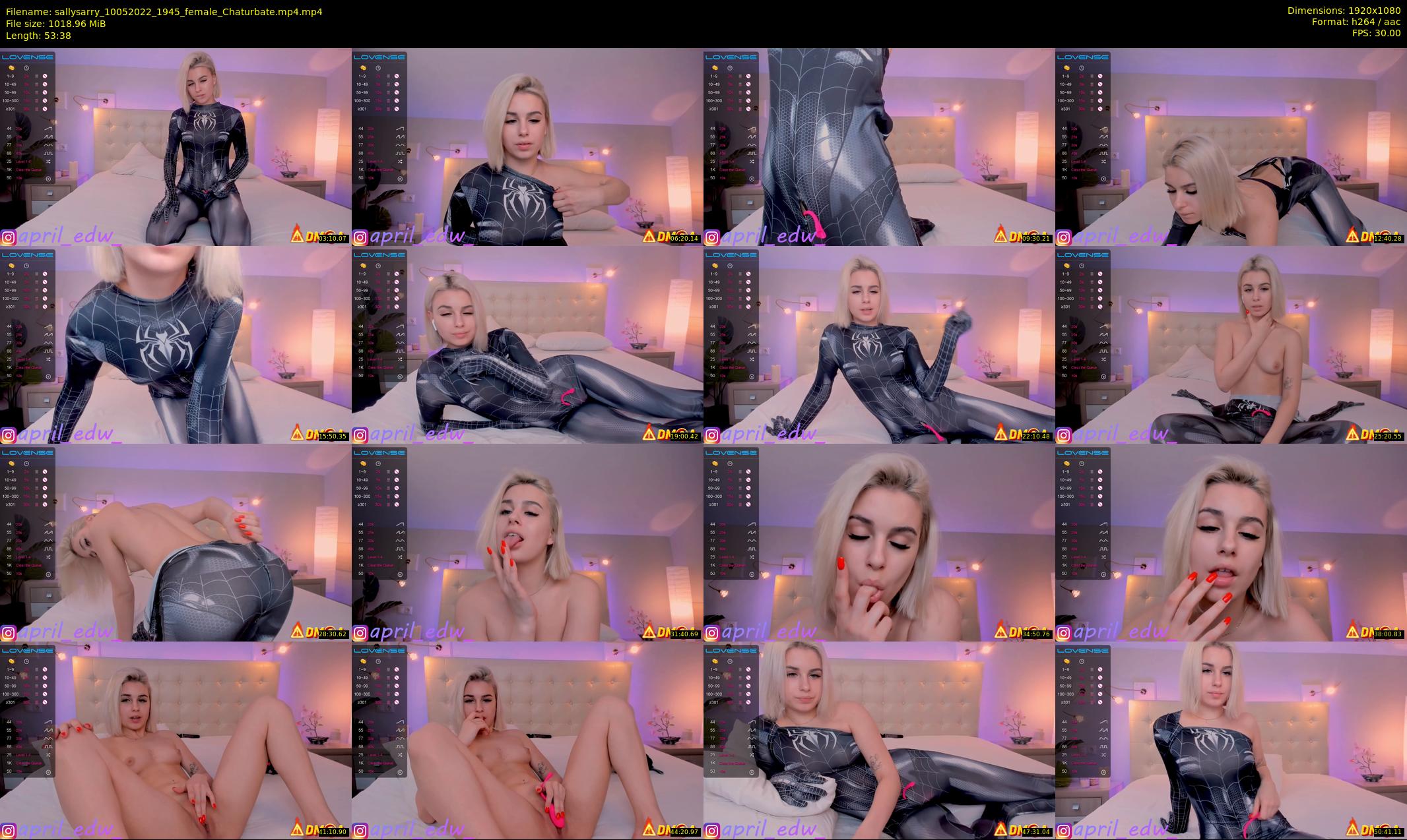 sallysarry — 54 minute Chaturbate couple cam show recording, 1080p, May 10, 2022